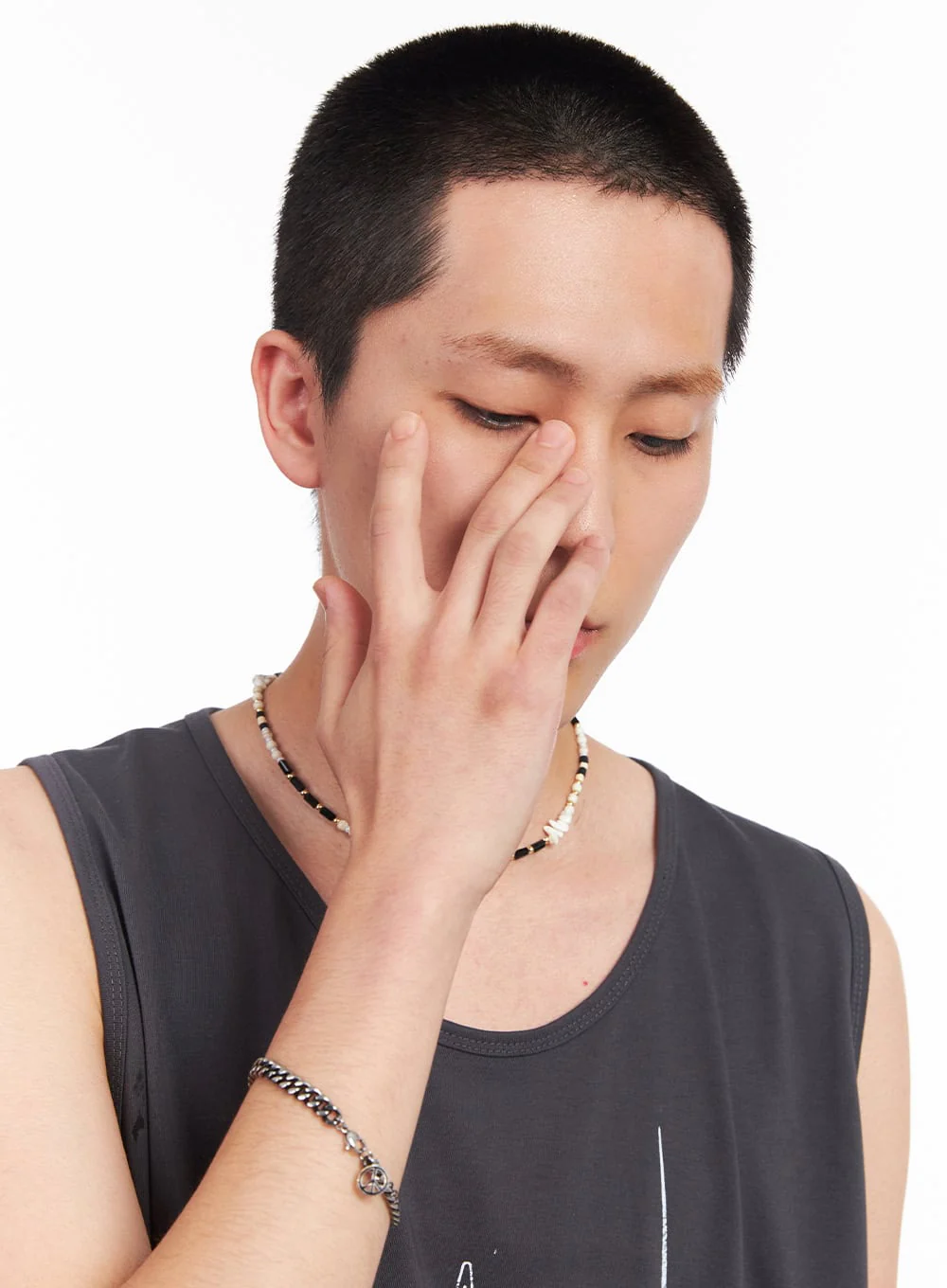 Men’s Peace Chain Bracelet IU503 - Image 4