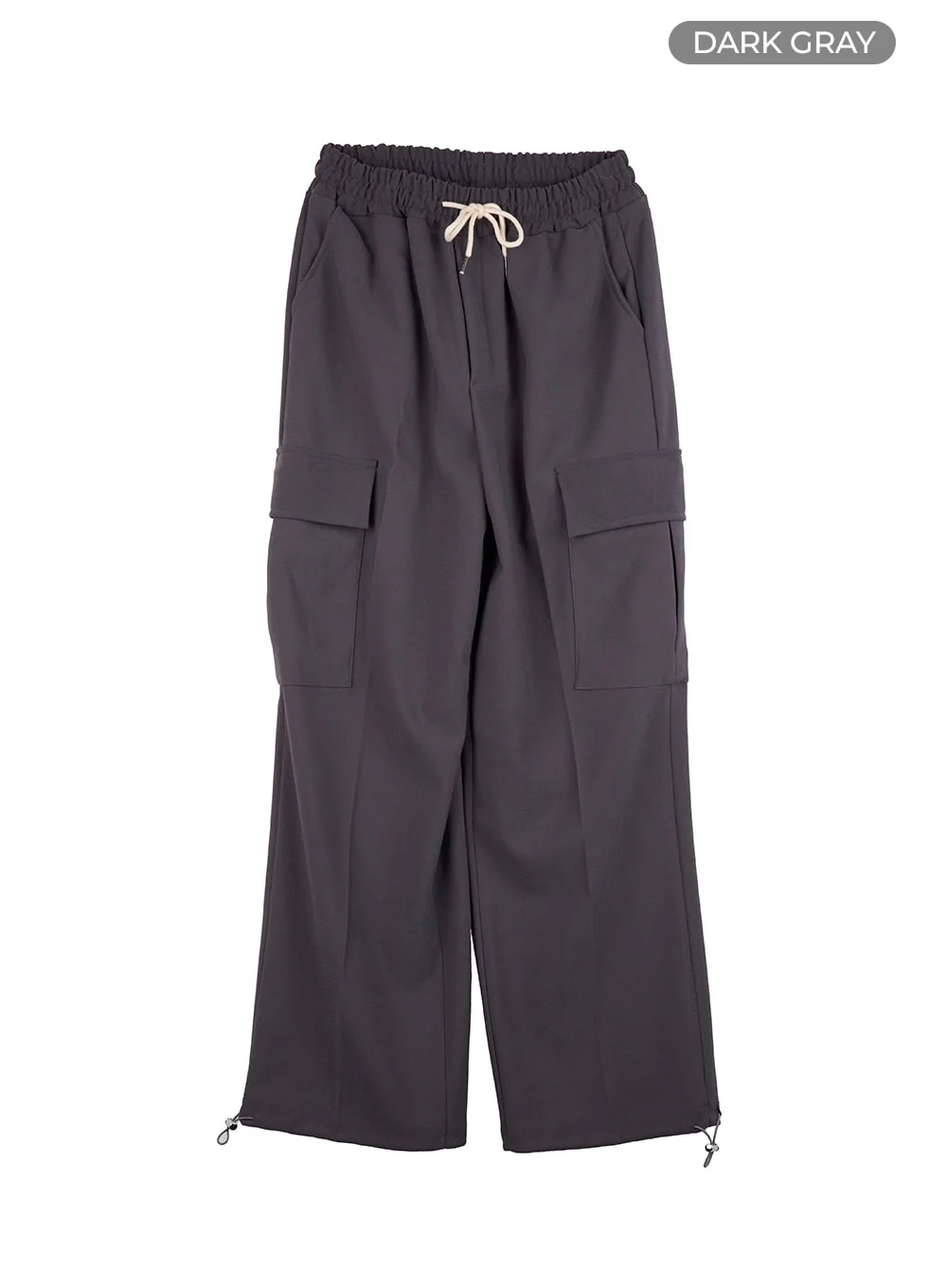 Men's String Cargo Wide Fit Pants IO420 - Image 11