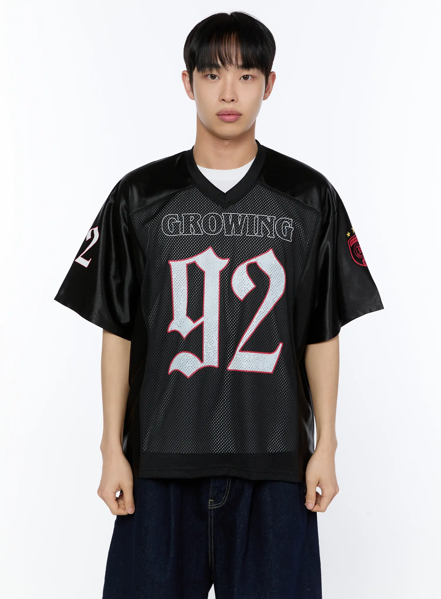 Men's 92 Jersey Graphic T-Shirt IA517 - Image 13