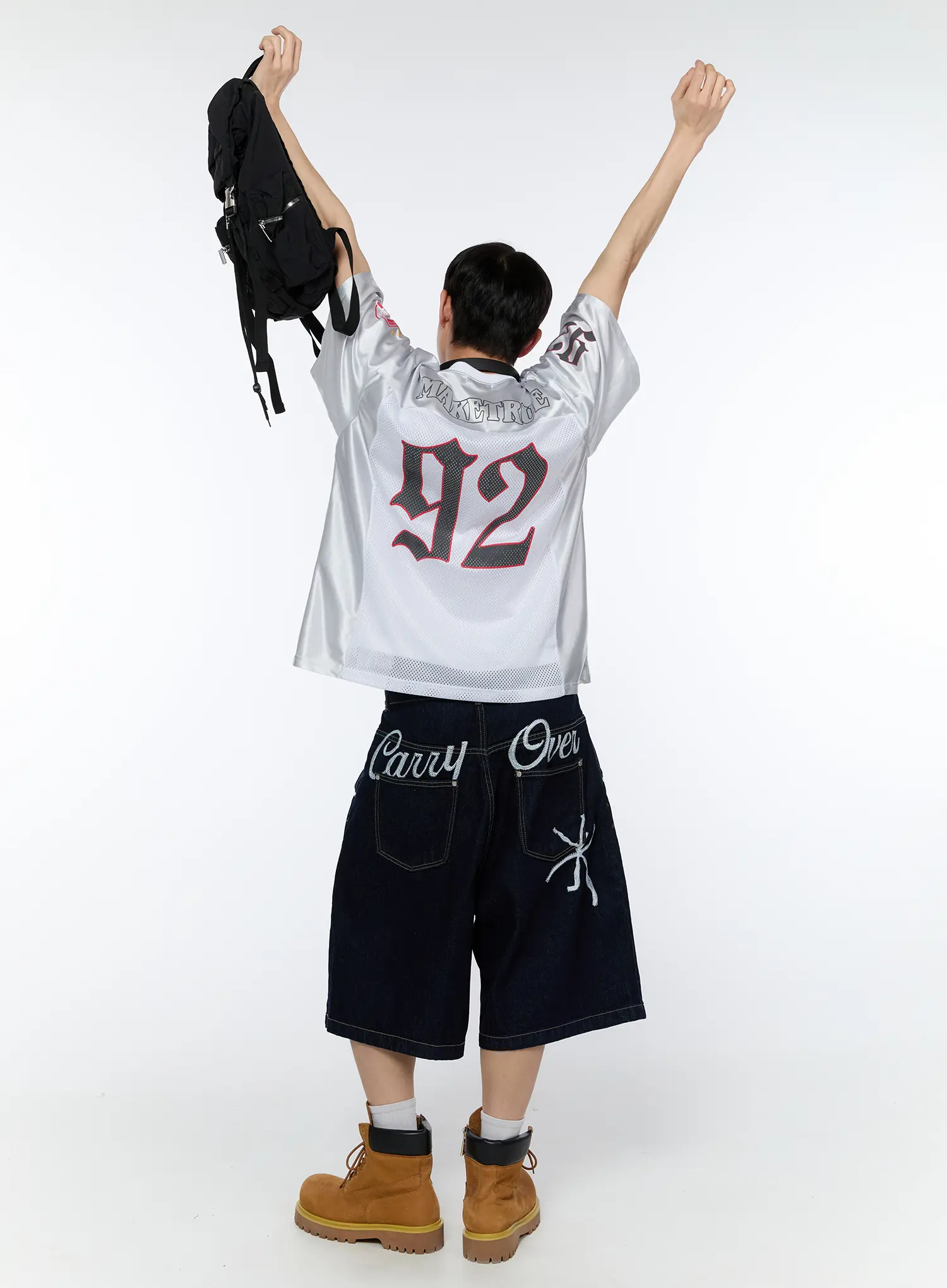Men's 92 Jersey Graphic T-Shirt IA517 - Image 2