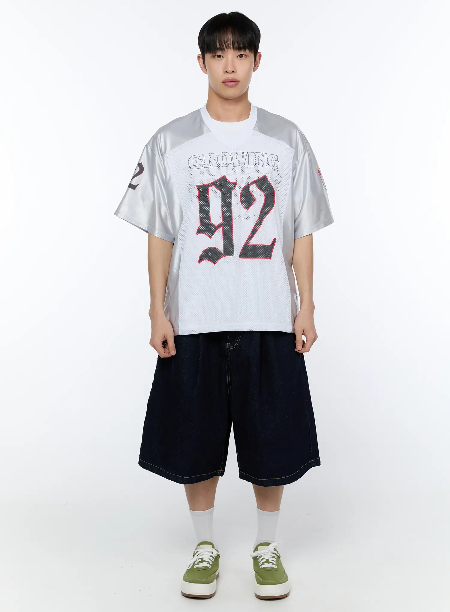 Men's 92 Jersey Graphic T-Shirt IA517 - Image 4