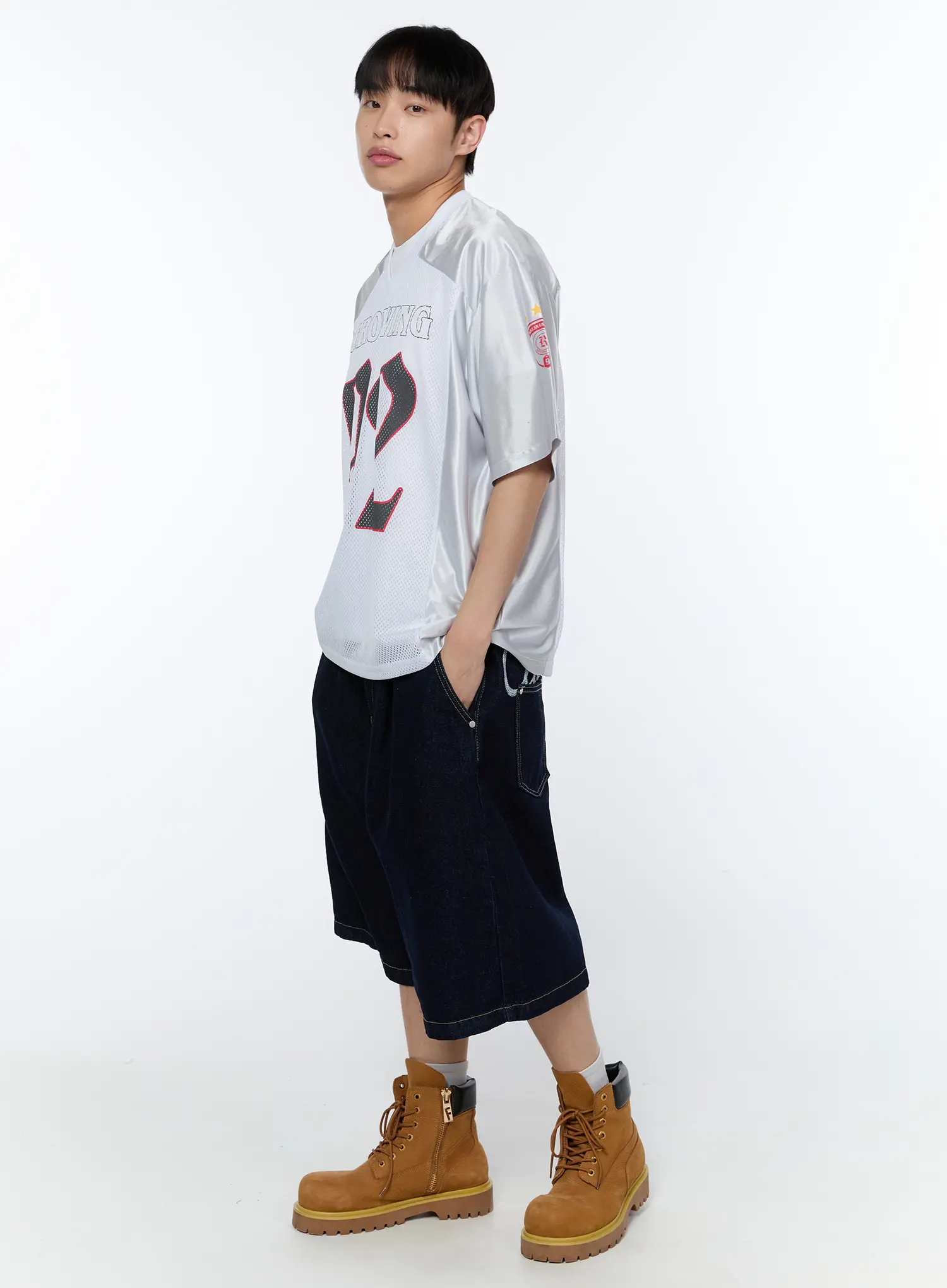 Men's 92 Jersey Graphic T-Shirt IA517 - Image 7