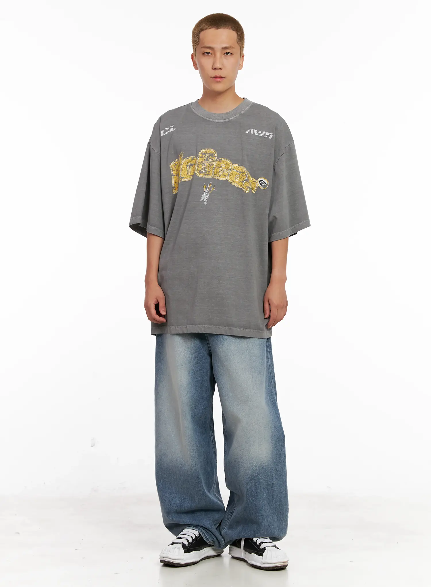 Men's Balloon-Fit Denim Jeans IL518 - Image 12