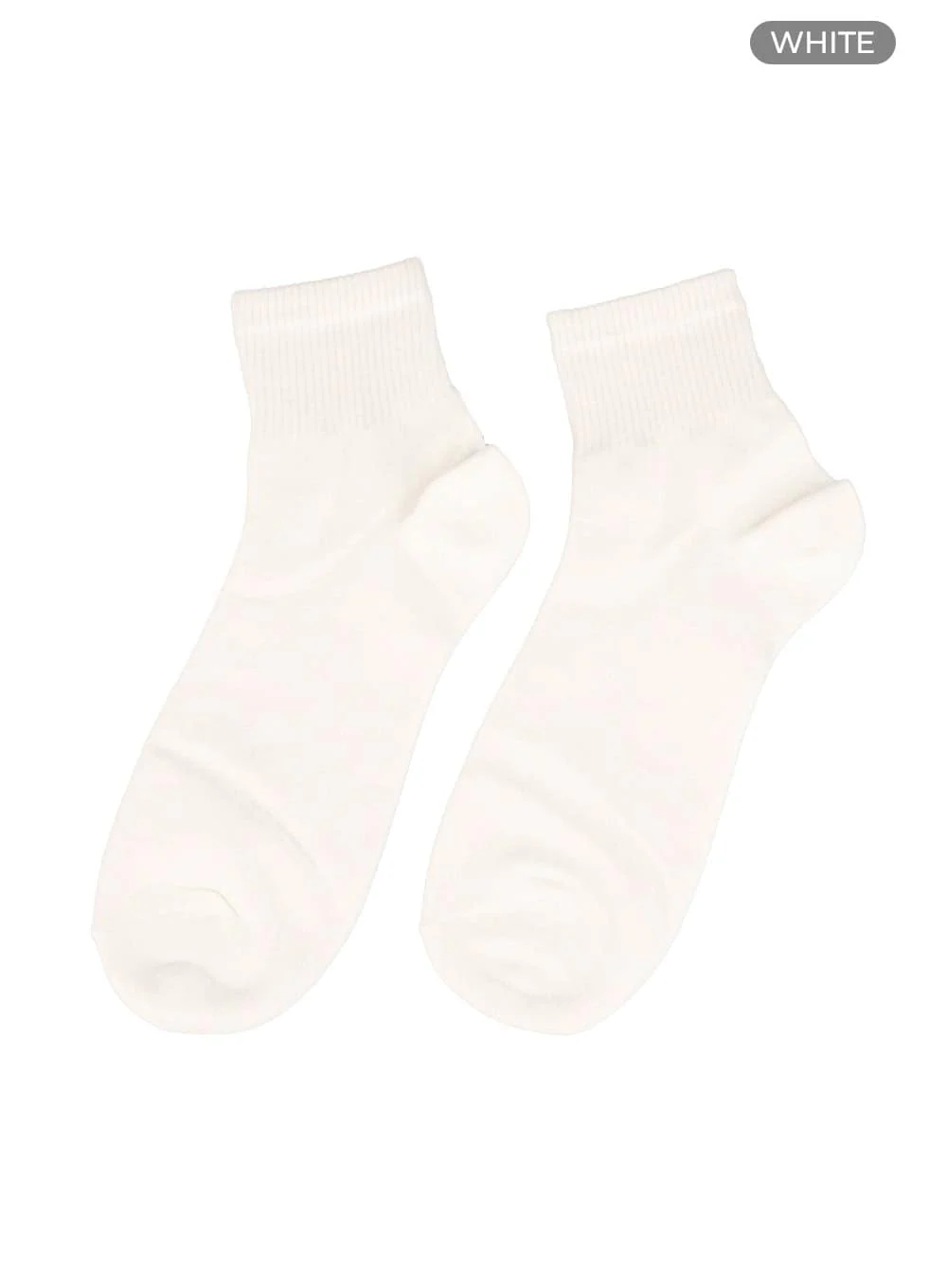 Men's Basic Ankle Socks IY410 - Image 4