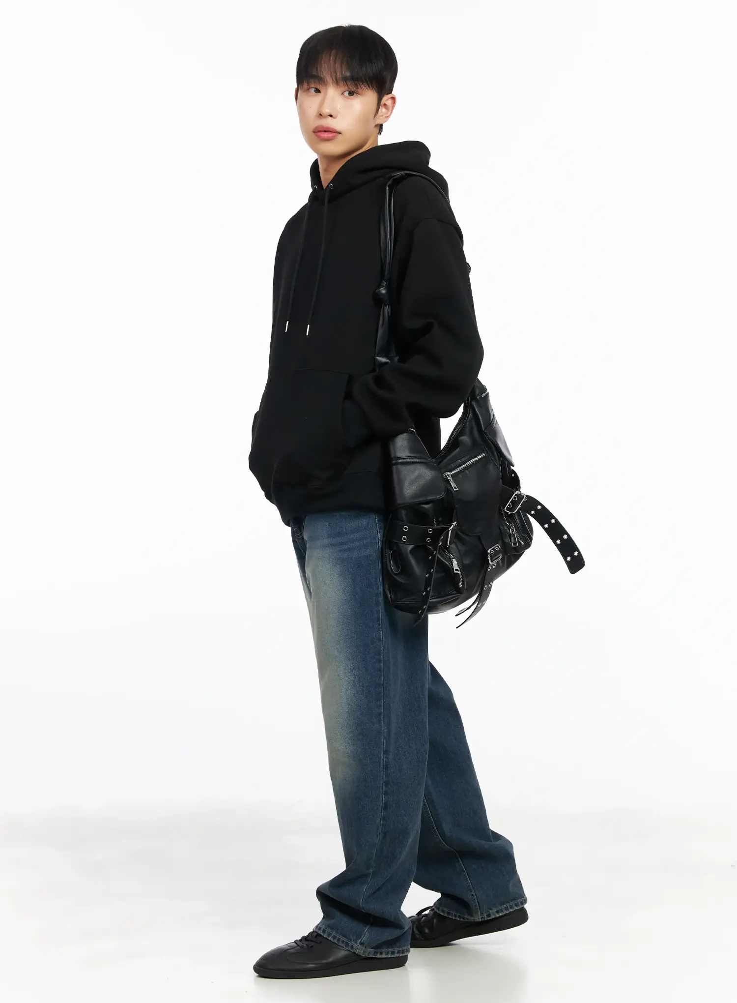 Men's Basic Hoodie IM511 - Image 10