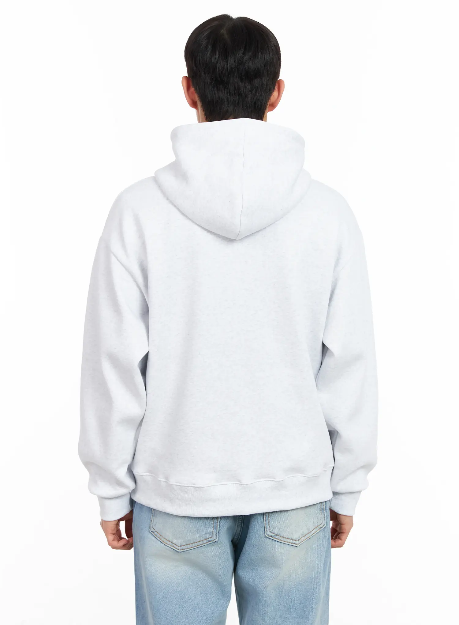 Men's Basic Hoodie IM511 - Image 7