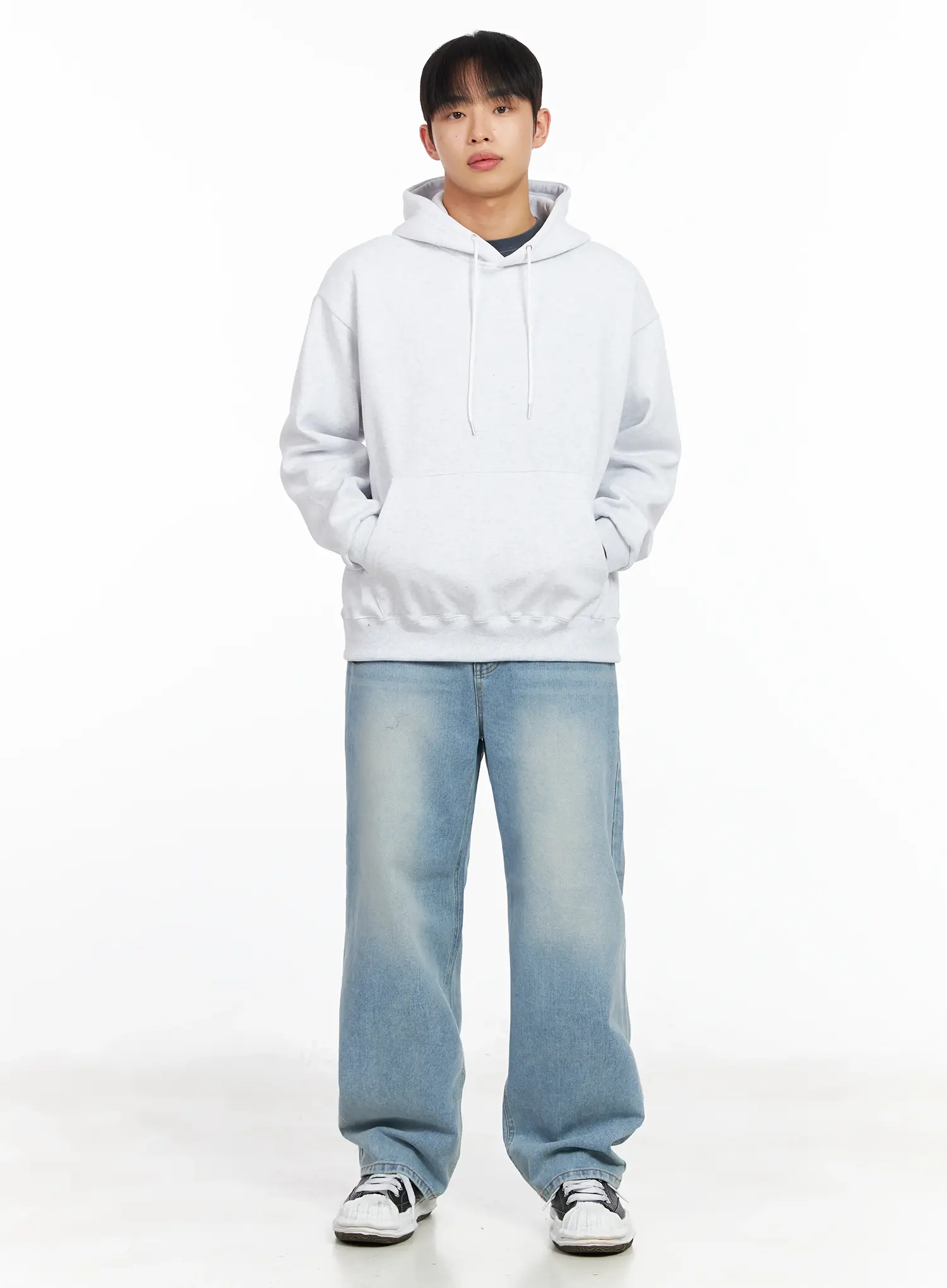 Men's Basic Hoodie IM511 - Image 9
