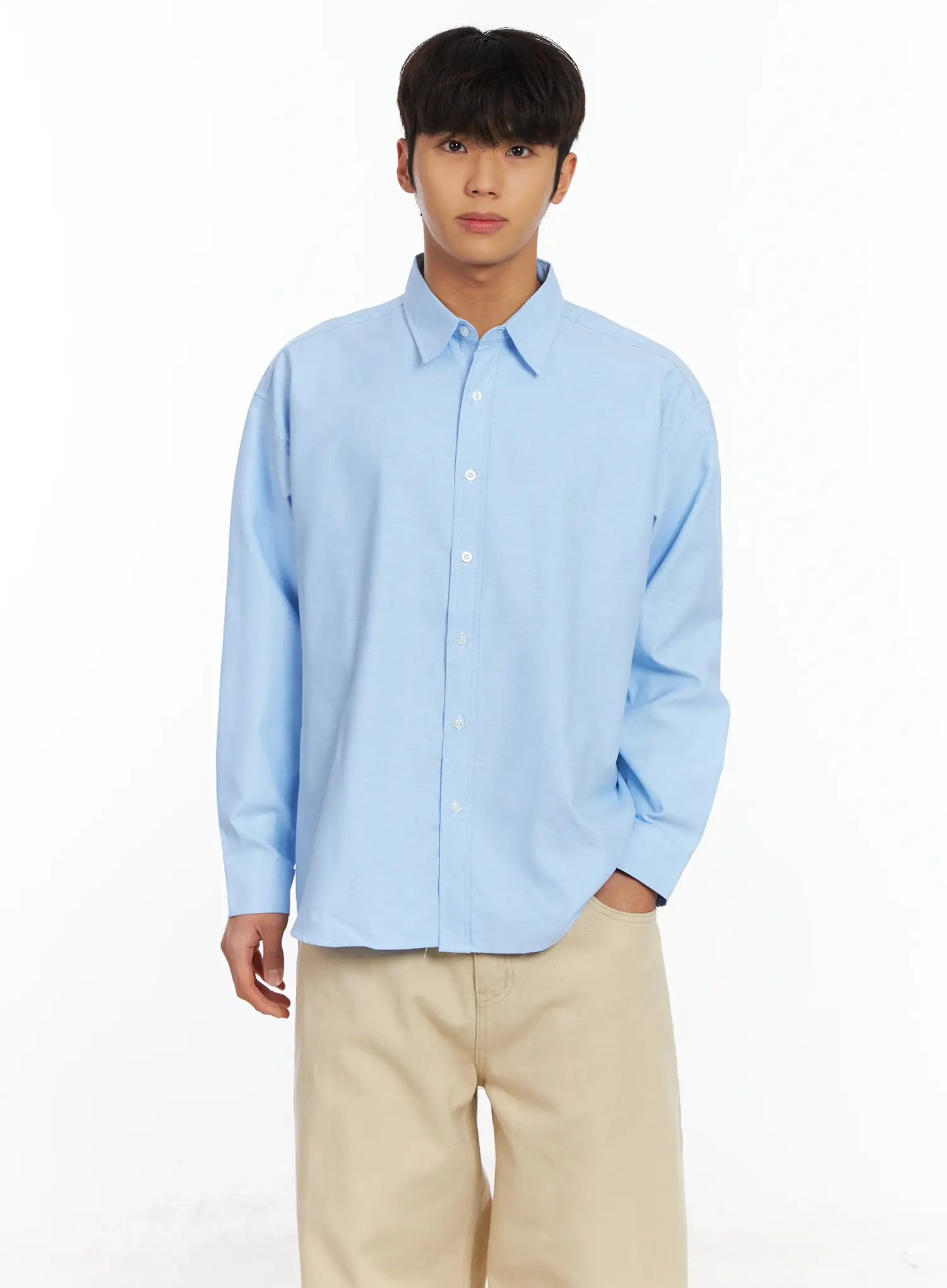 Men's Basic Oxford Shirt IF504