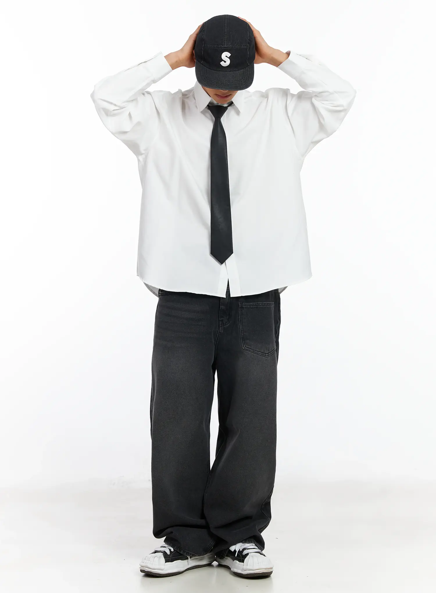 Men's Basic Oxford Shirt IF504 - Image 9