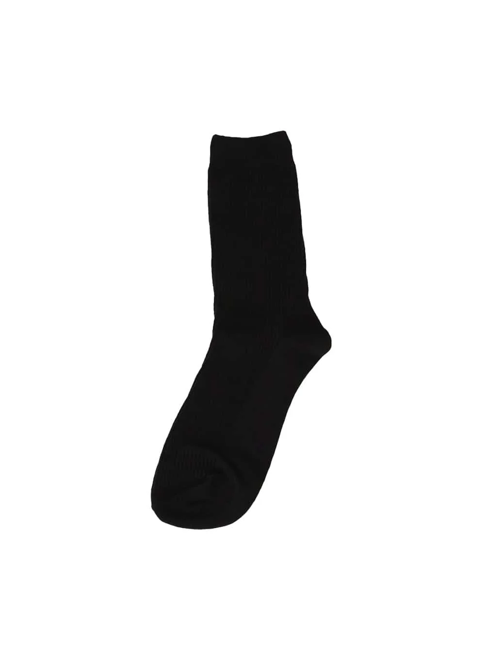Men's Basic Ribbed Socks IY410 - Image 3
