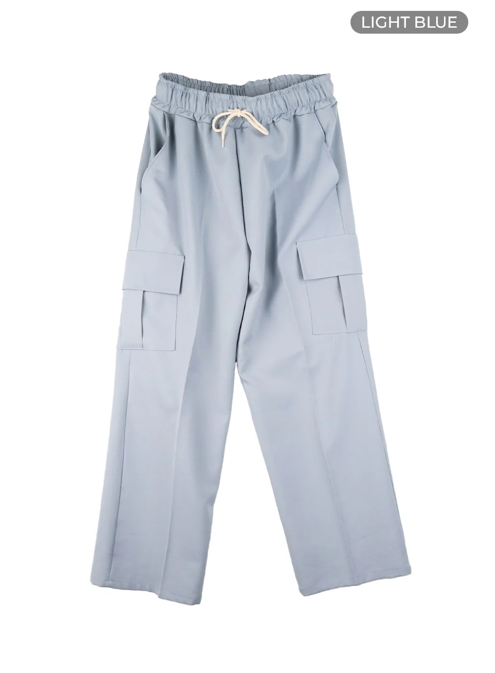 Men's Basic Straight Fit Cotton Cargo Pants IA401 - Image 12