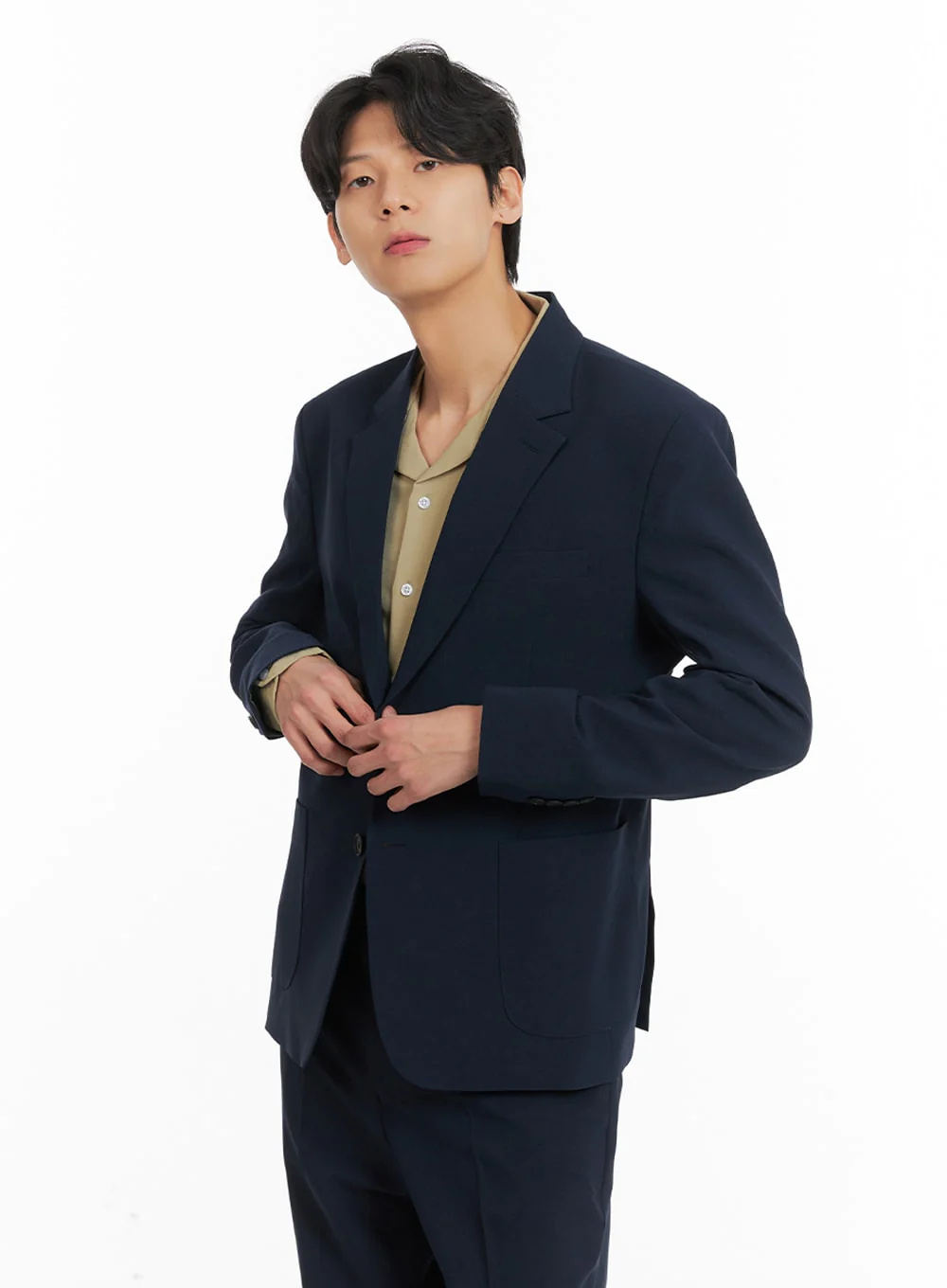Men's Basic Suit Jacket IA401 - Image 4