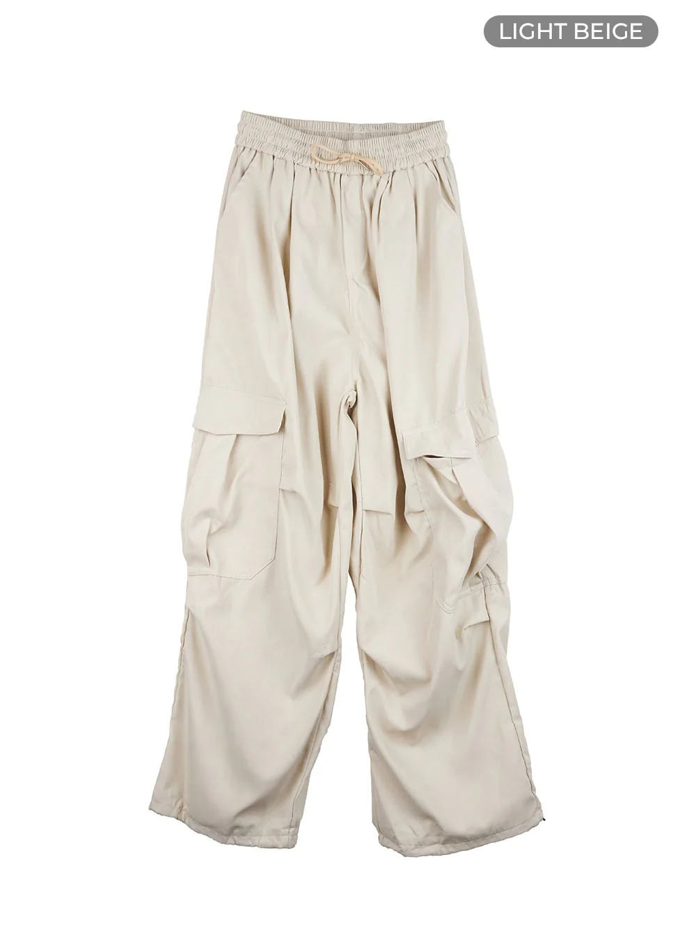Men's Basic Wide Cargo Pants IO420 - Image 9