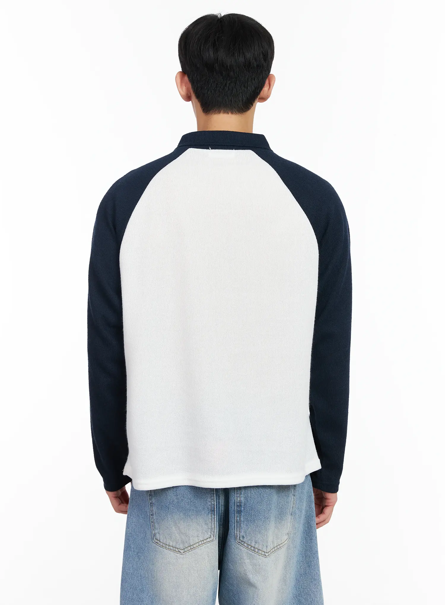 Men's California Heritage Raglan Long Sleeve Shirt IM518 - Image 5