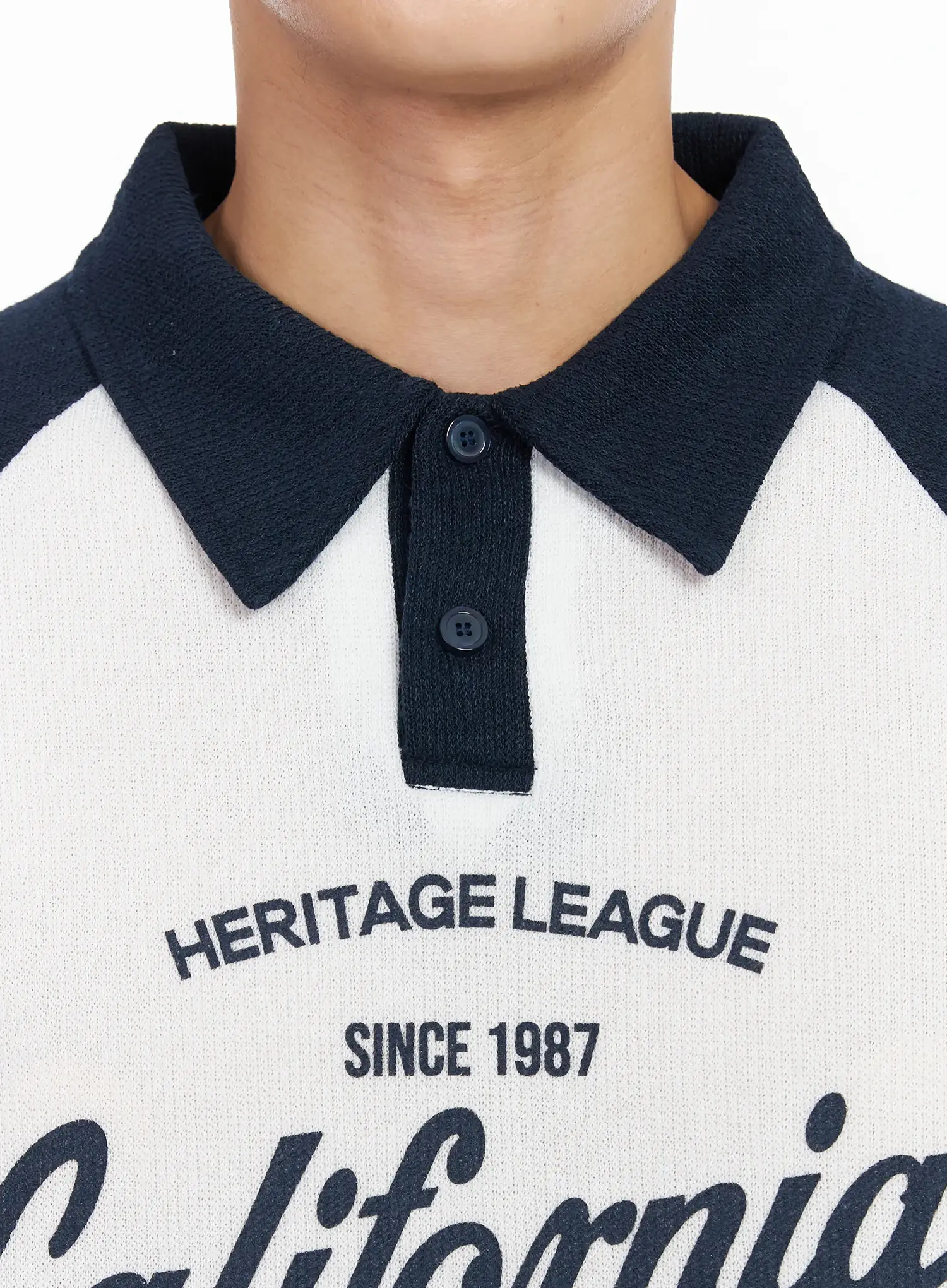Men's California Heritage Raglan Long Sleeve Shirt IM518 - Image 9