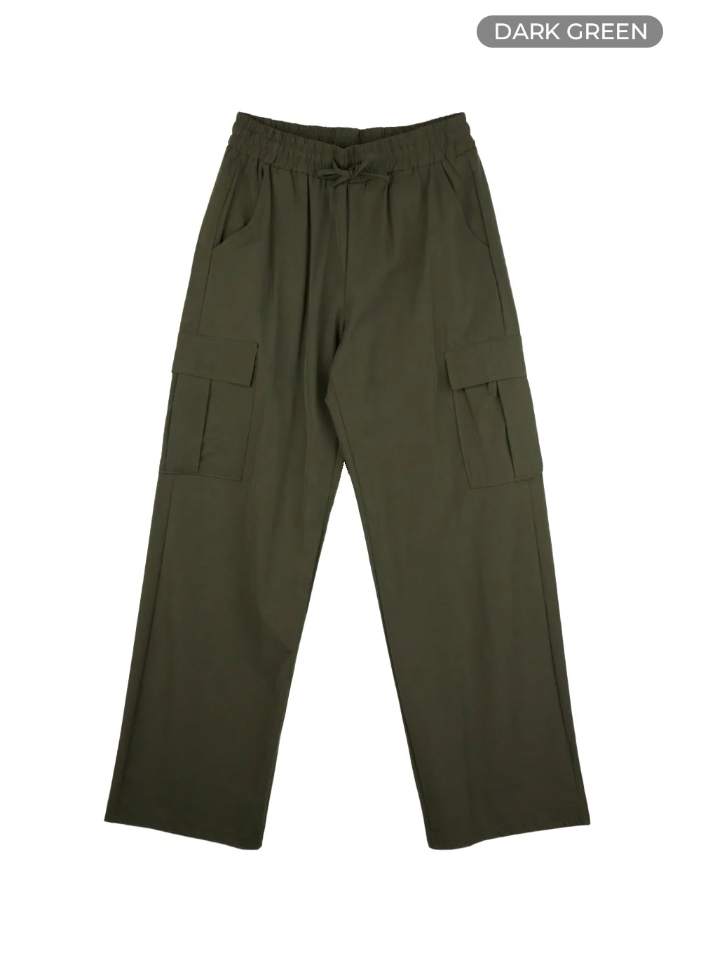 Men's Cargo Pants (Dark Green) IL412 - Image 10