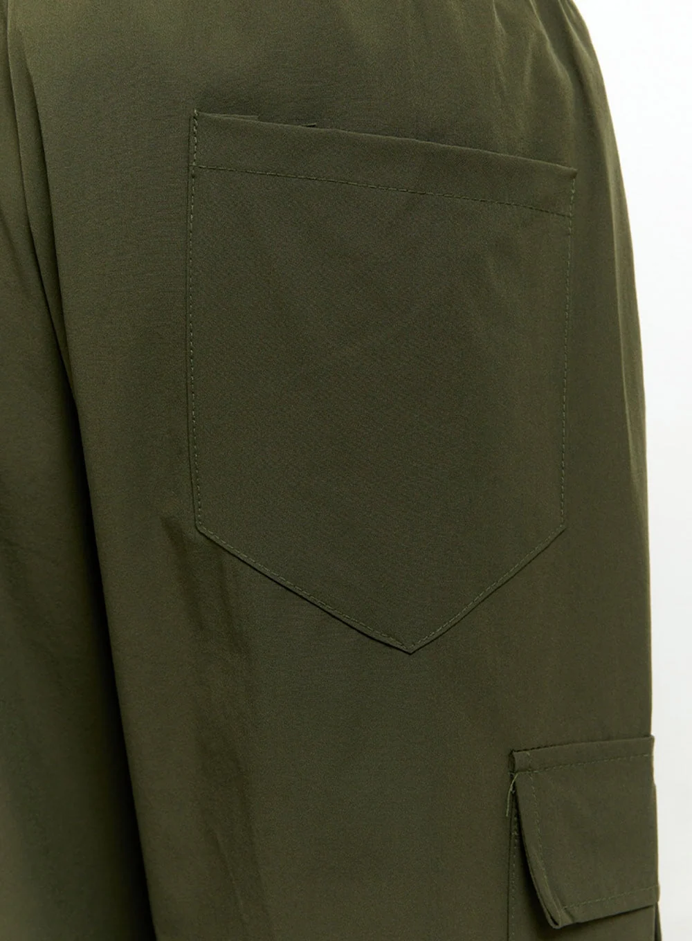 Men's Cargo Pants (Dark Green) IL412 - Image 7