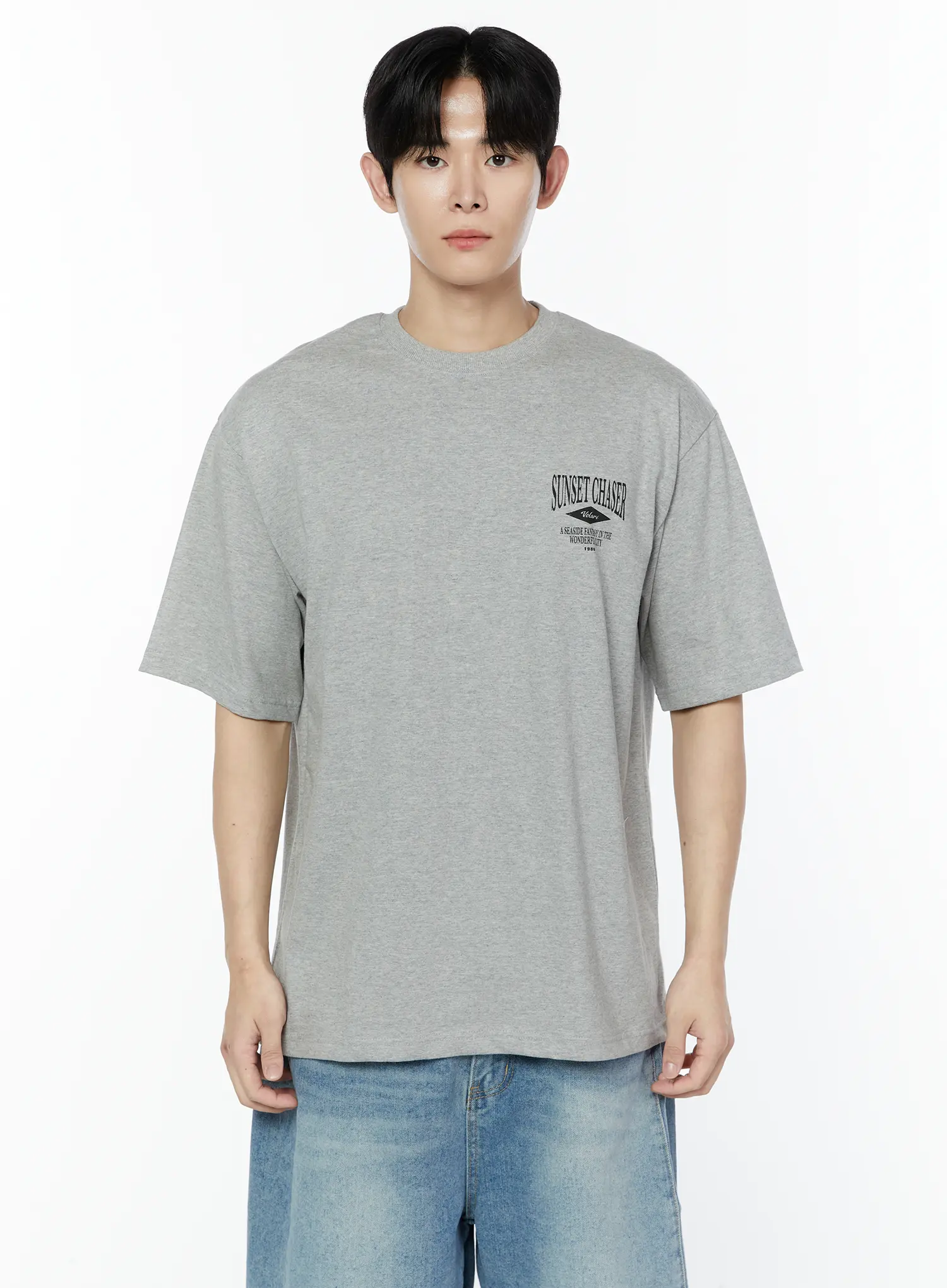 Men's Casual Back Print T-Shirt IA527 - Image 10