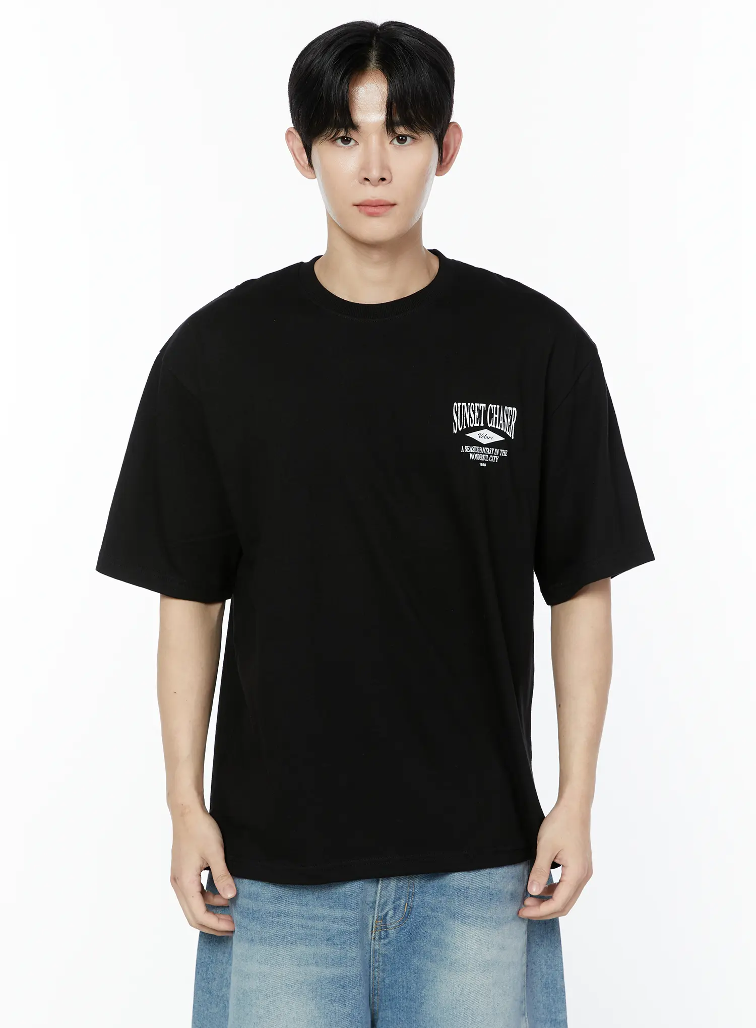 Men's Casual Back Print T-Shirt IA527 - Image 11