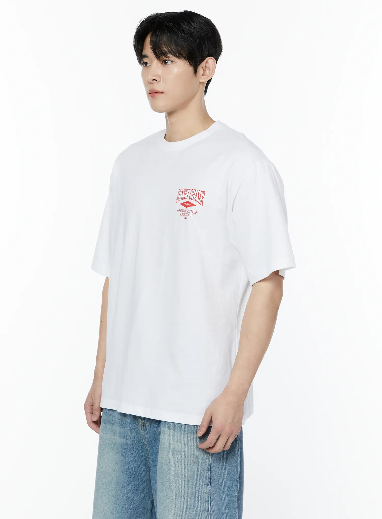 Men's Casual Back Print T-Shirt IA527 - Image 4