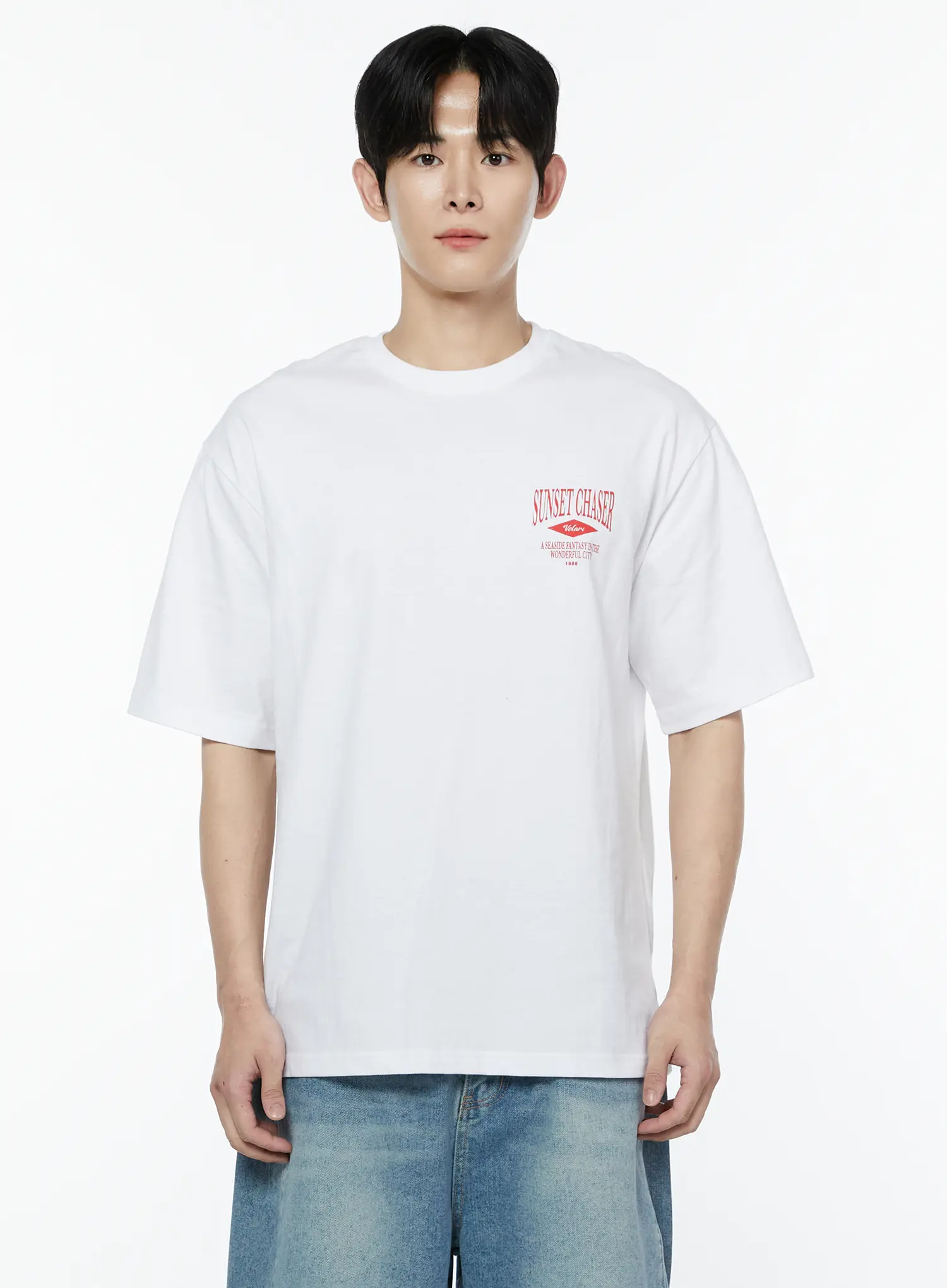 Men's Casual Back Print T-Shirt IA527 - Image 9