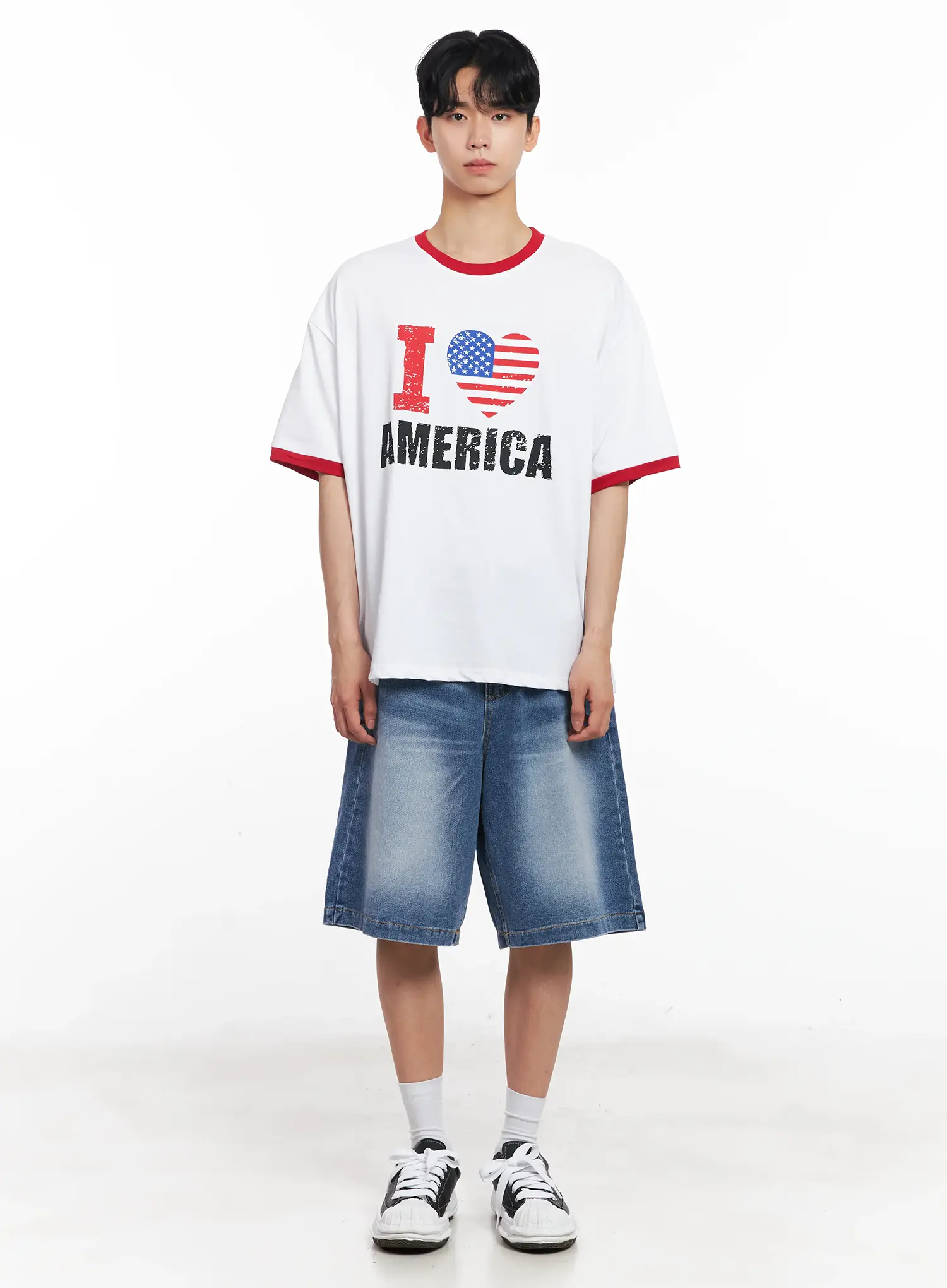 Men's Casual-Fit Jorts IL501 - Image 3