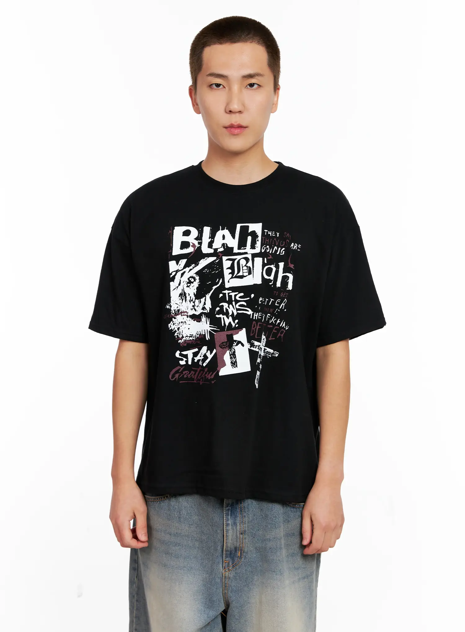 Men's Casual Graphic Tee IG511 - Image 14