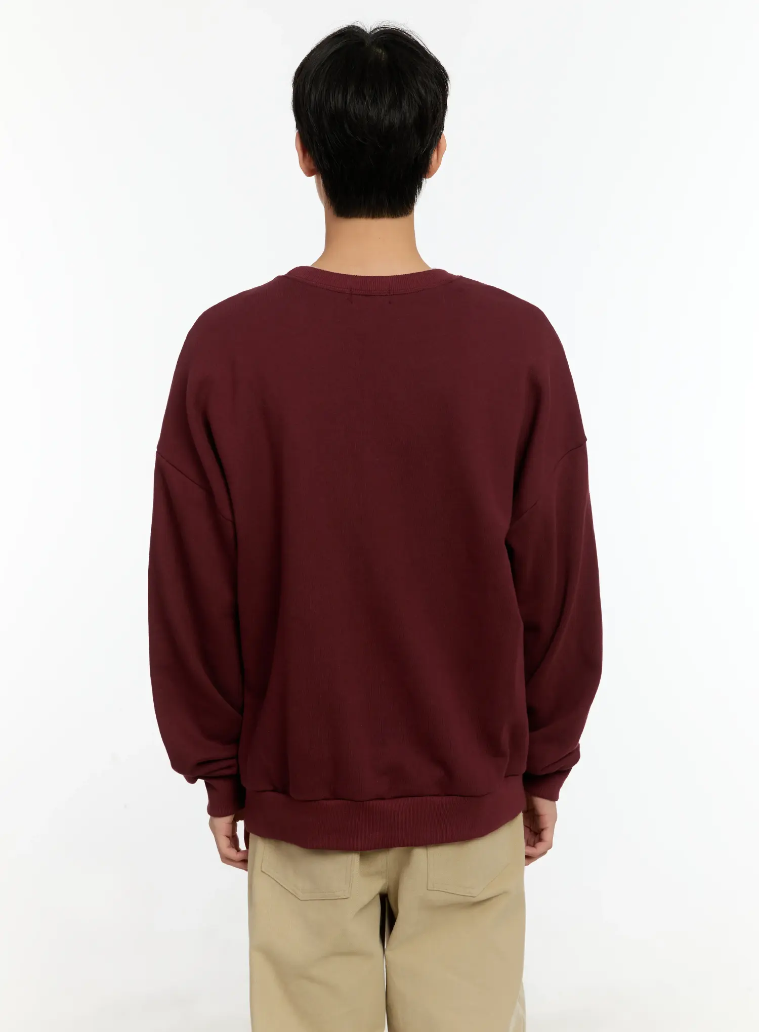 Men's Casual Surf Print Crewneck IN503 - Image 5