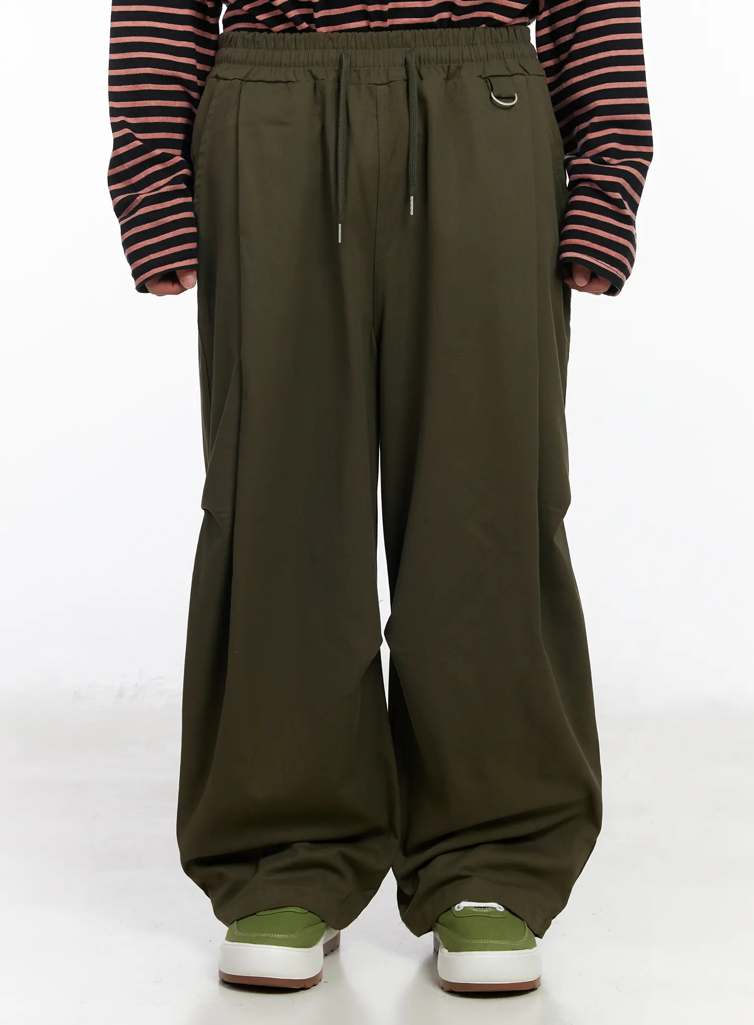 Men's Casual Wide-Leg Cotton Trousers IA501 - Image 6