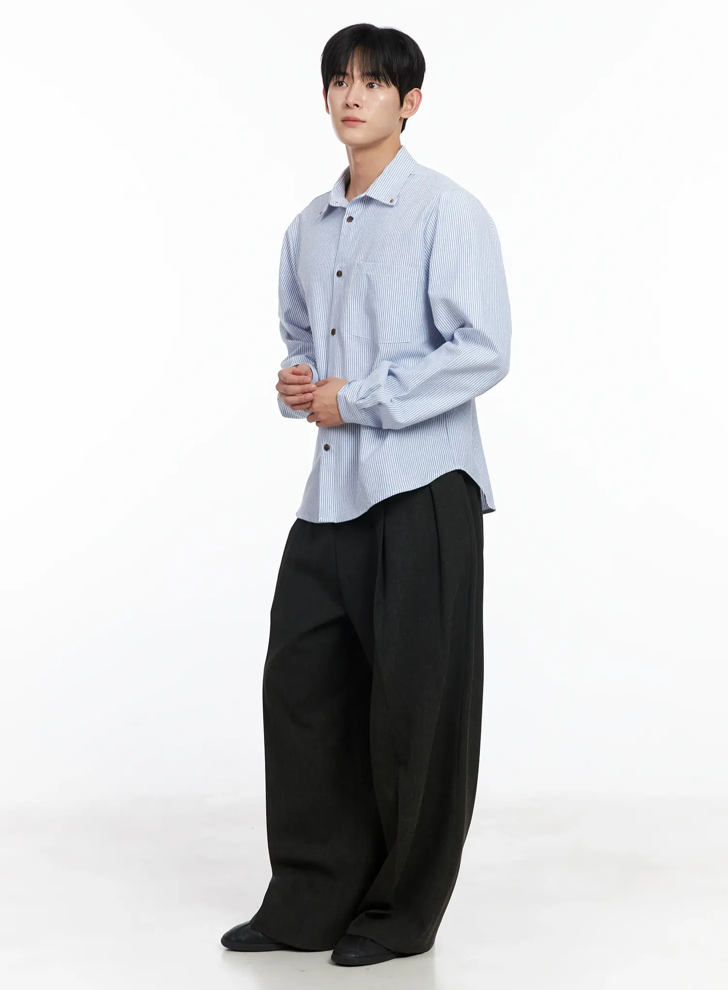 Men's Casual Zip-Up Knit Cardigan IJ521 - Image 9