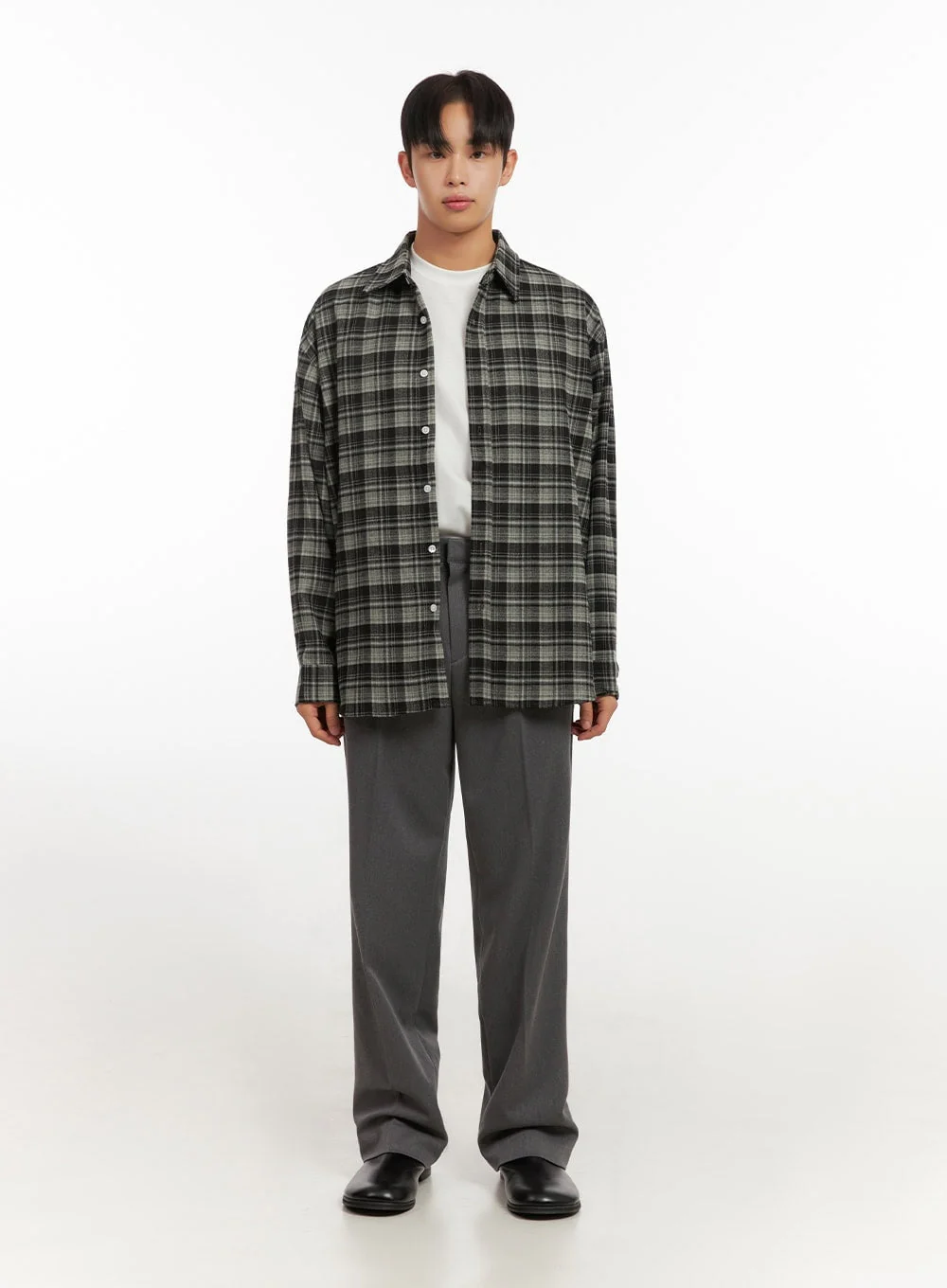 Men's Checkered Flannel ID406 - Image 6