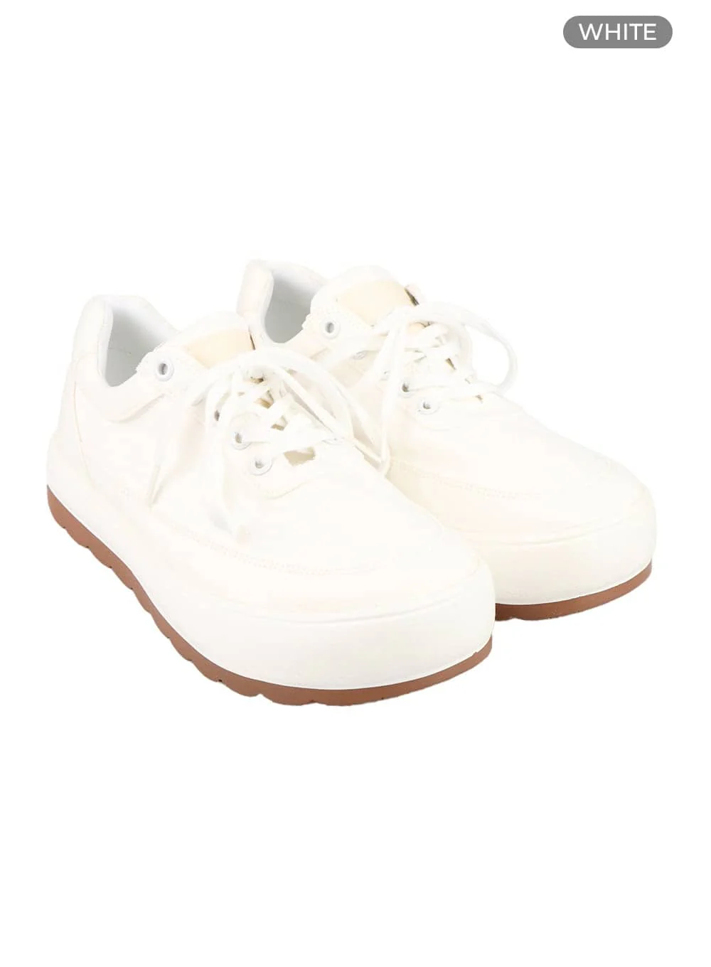 Men's Chunky Sole Sneakers IY410 - Image 4
