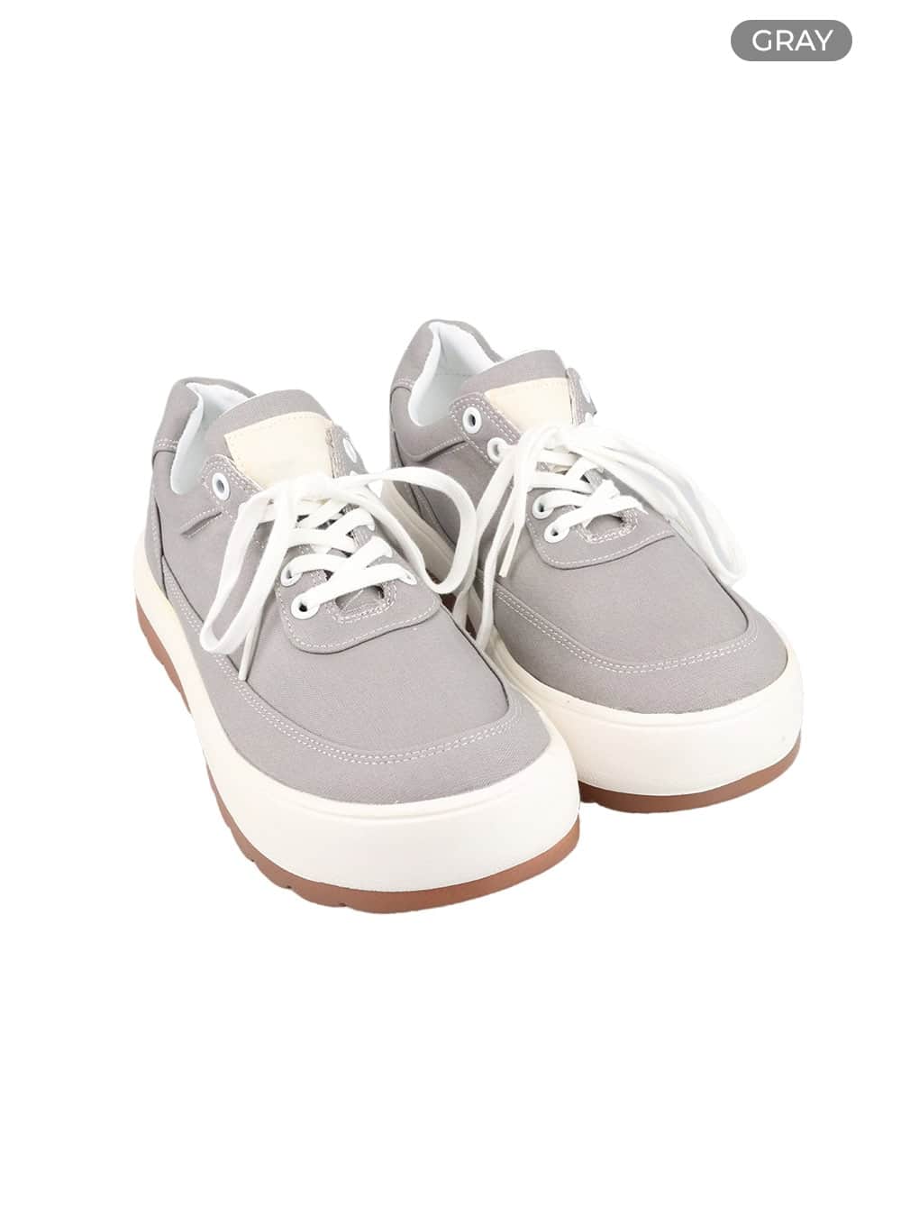 Men's Chunky Sole Sneakers IY410 - Image 6