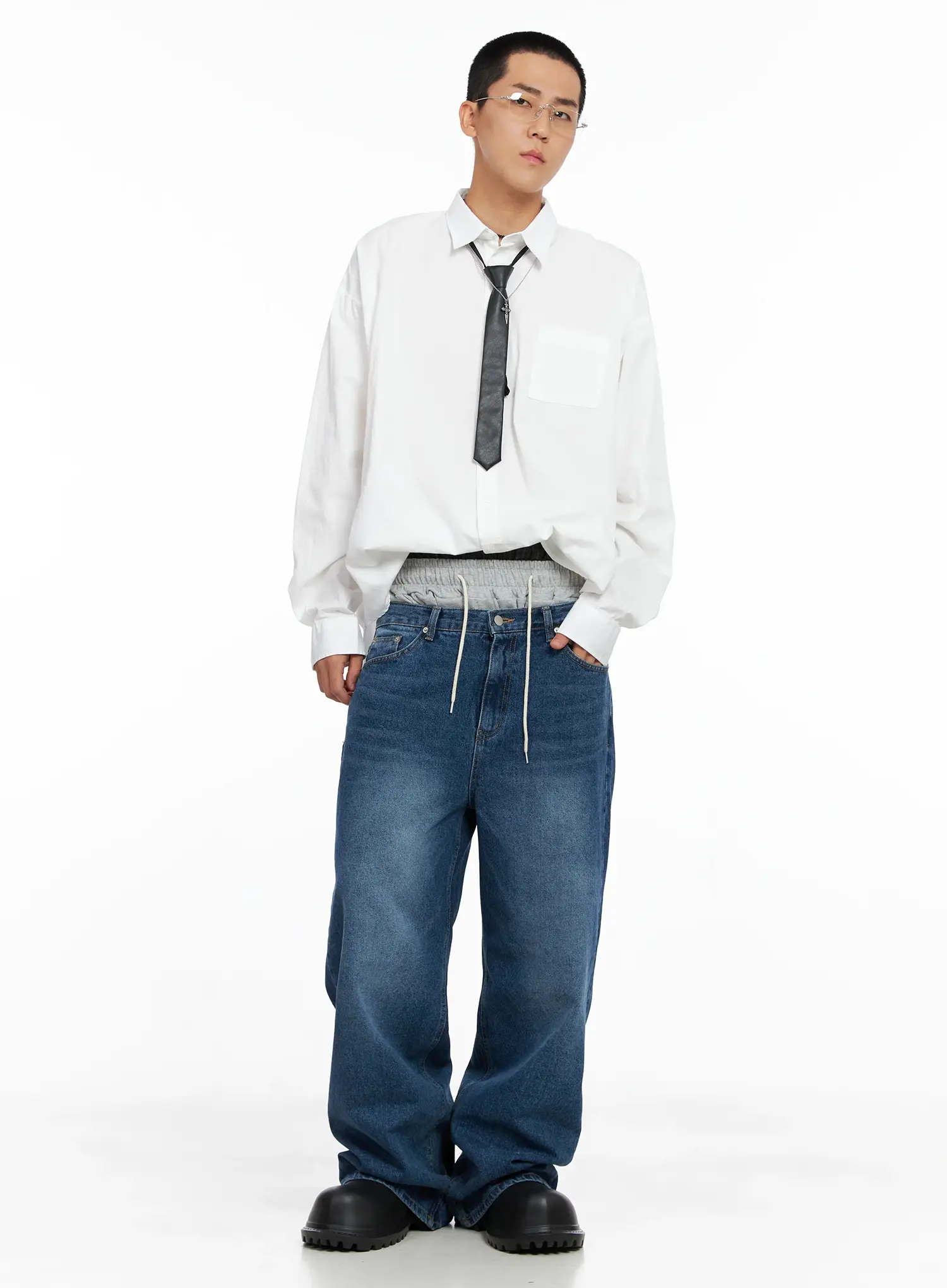 Men's Classic Denim Jeans IS502 - Image 10
