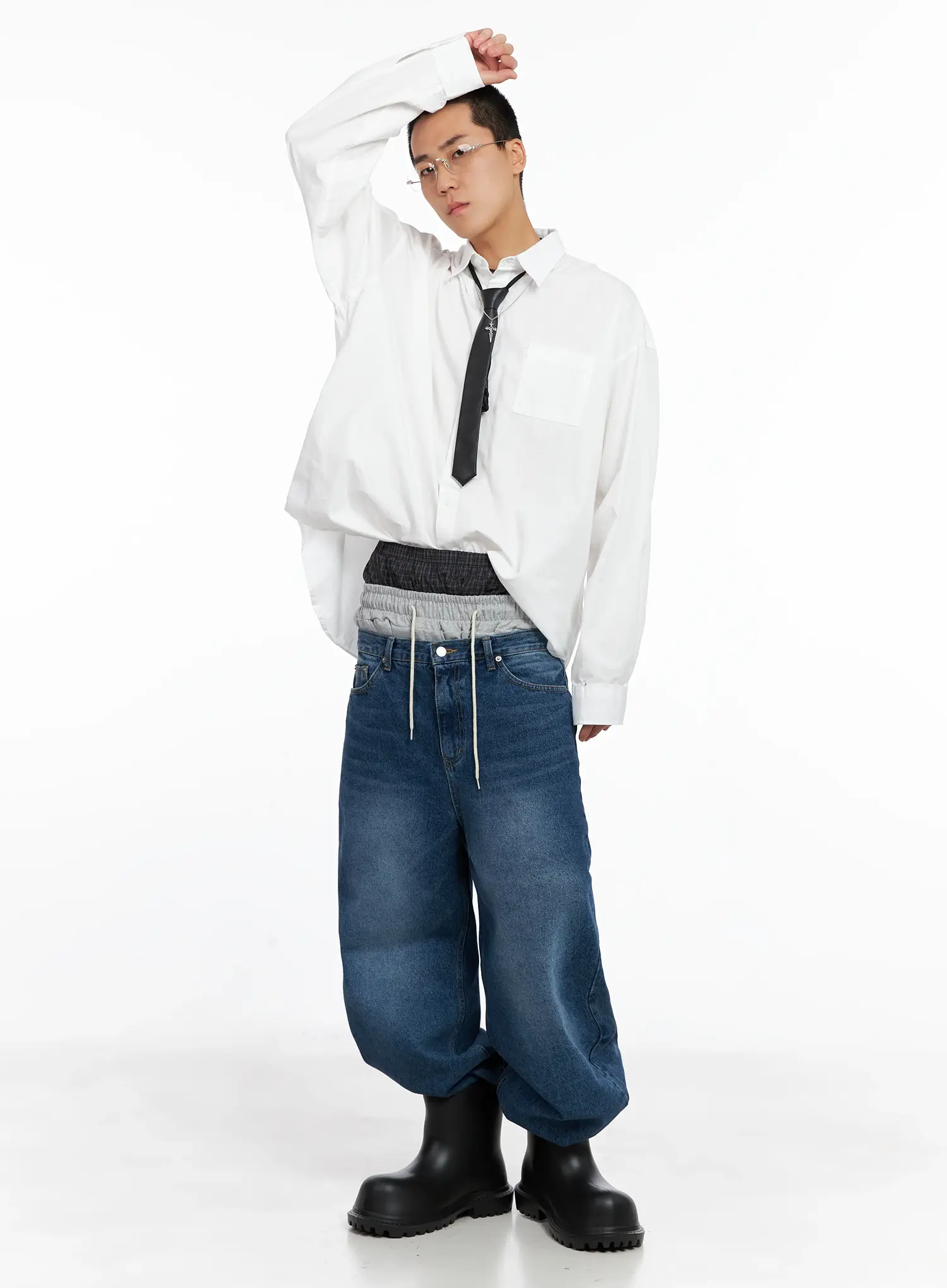 Men's Classic Denim Jeans IS502 - Image 11