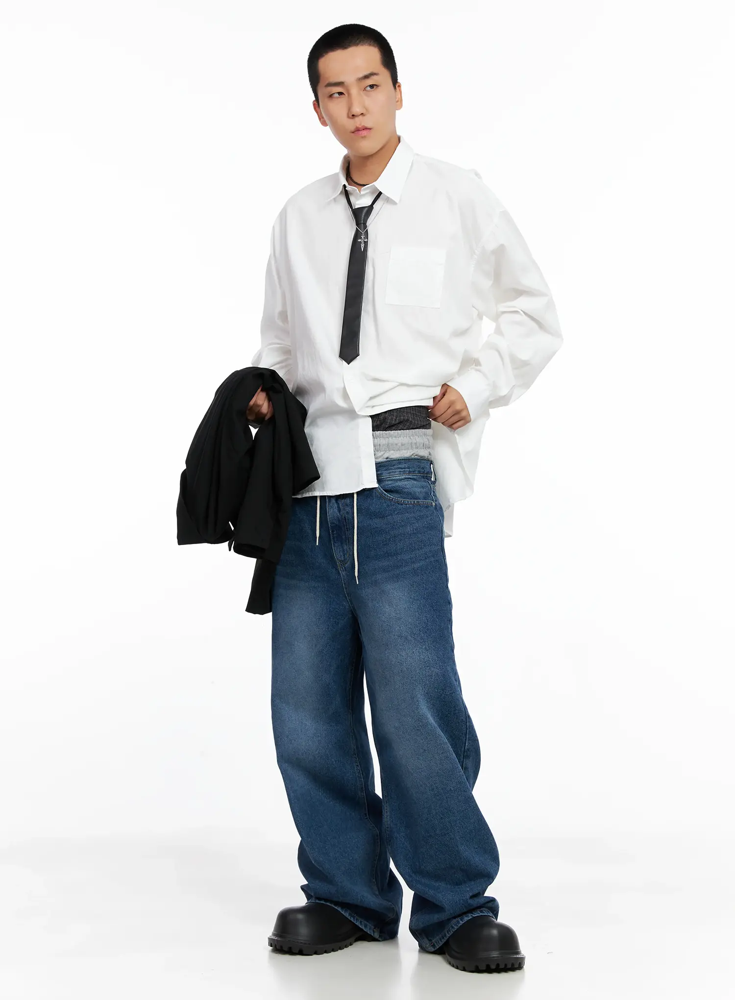 Men's Classic Denim Jeans IS502 - Image 12