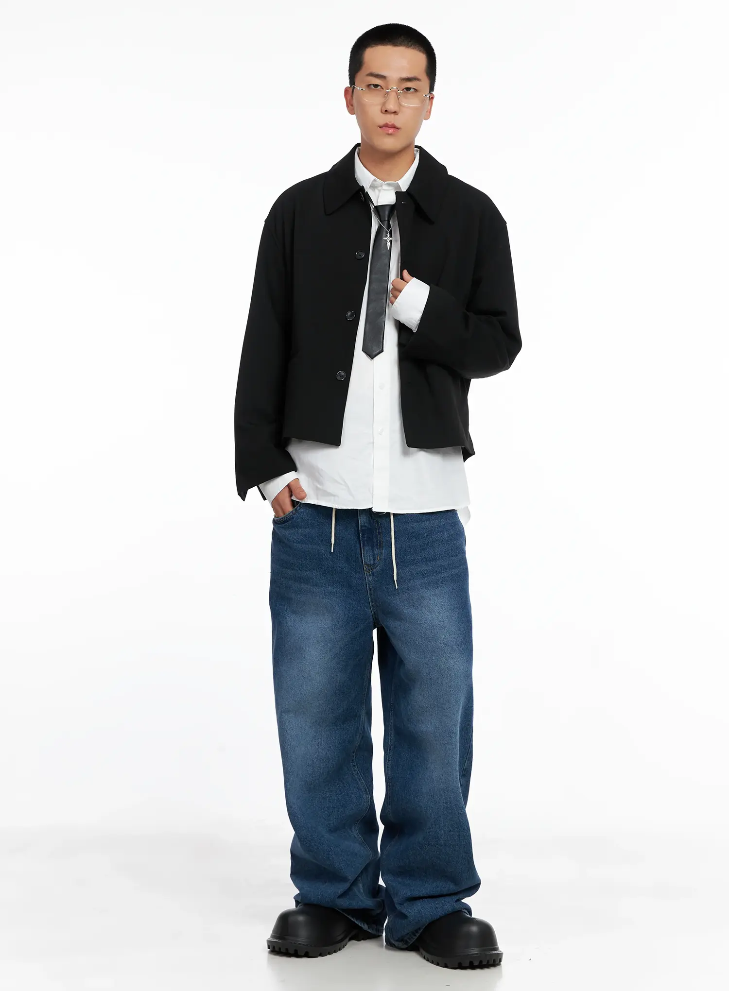 Men's Classic Denim Jeans IS502 - Image 2