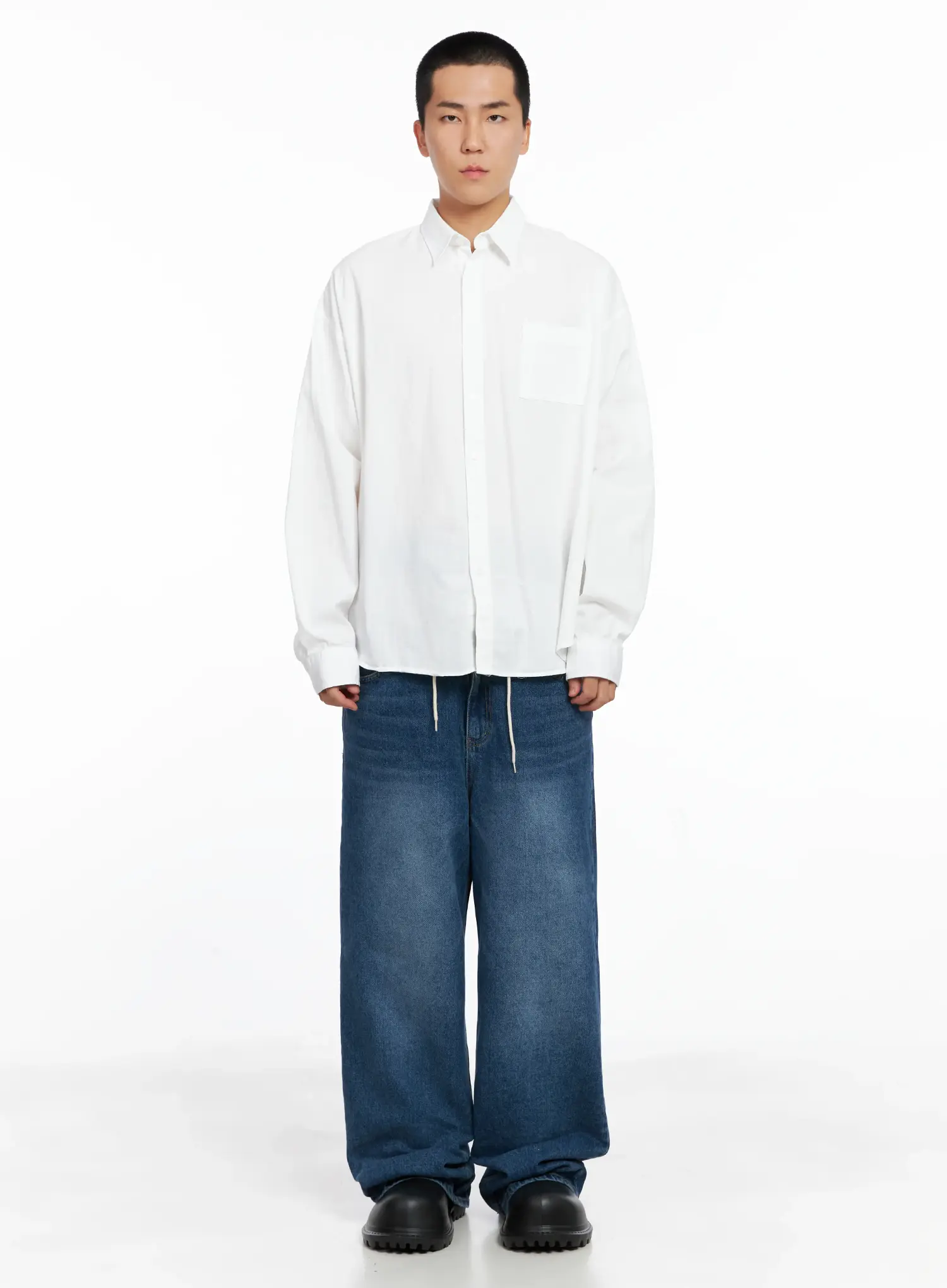 Men's Classic Denim Jeans IS502 - Image 3
