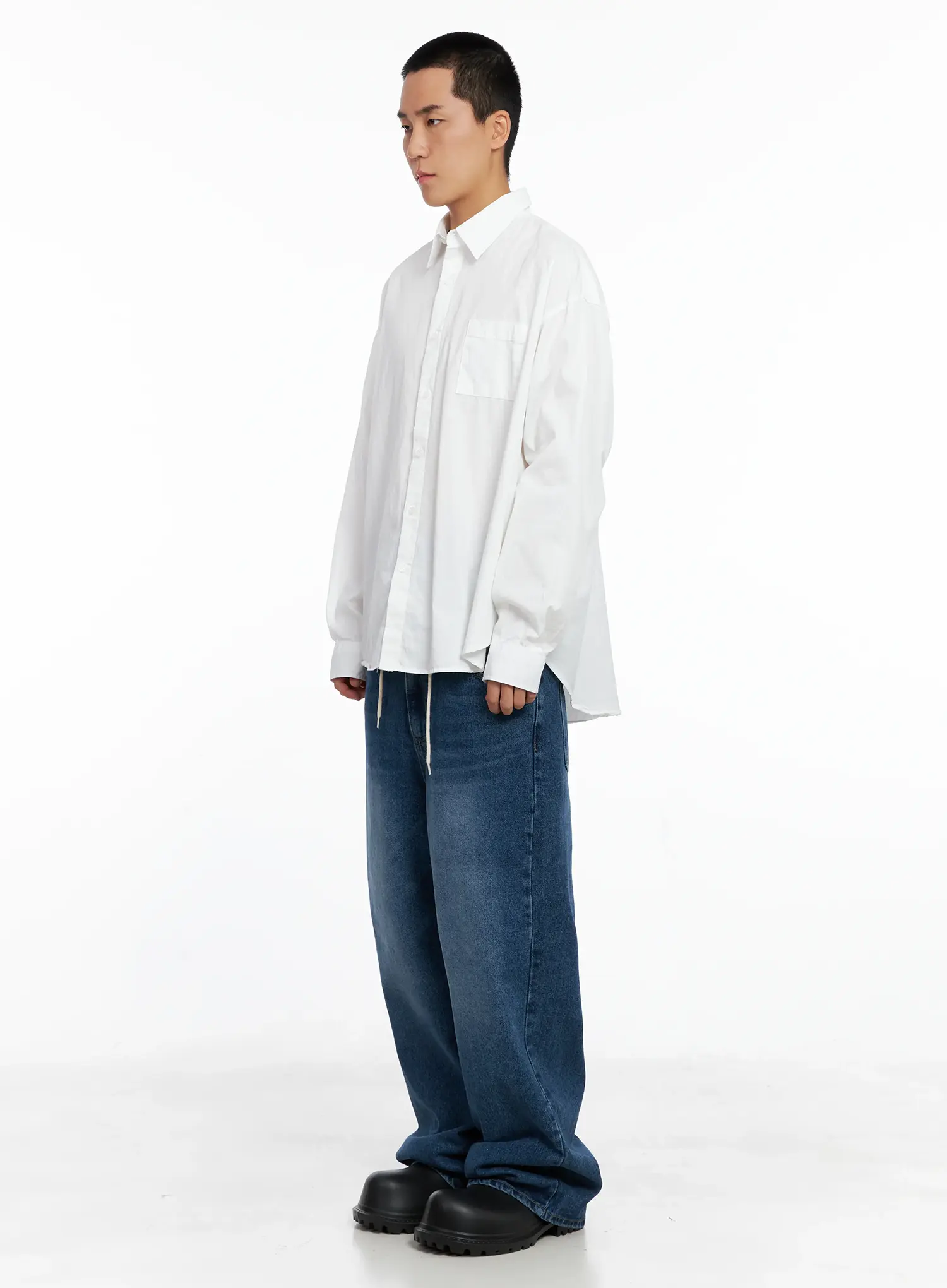 Men's Classic Denim Jeans IS502 - Image 6