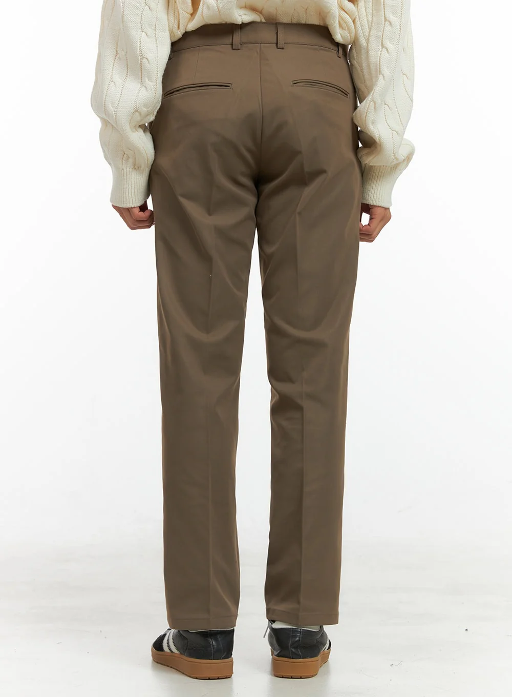 Men's Classic Straight Leg Trousers IS420 - Image 5