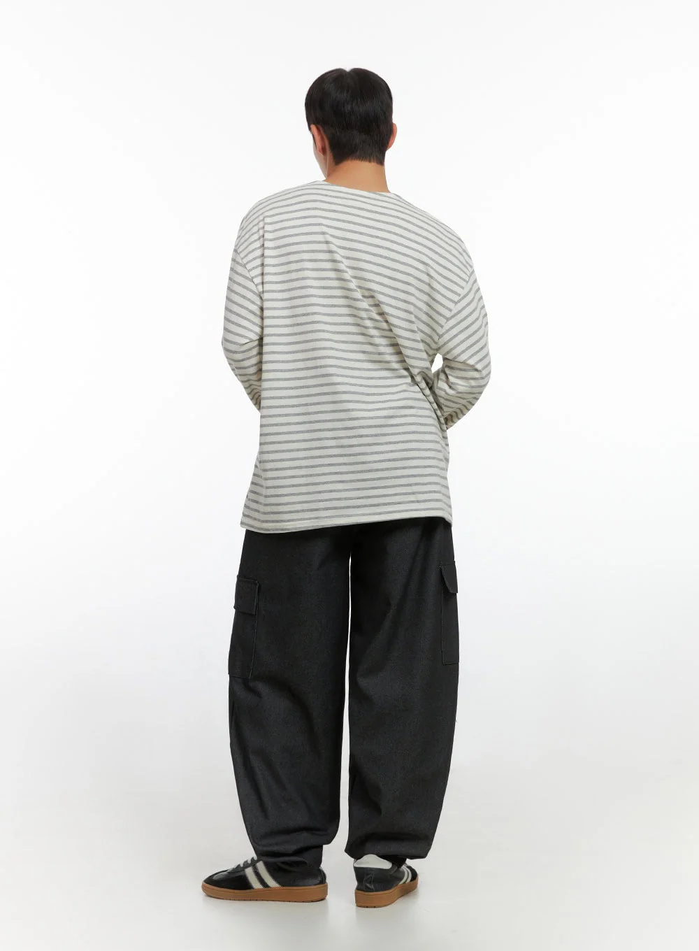 Men's Classic Stripe T-Shirt IO420 - Image 8