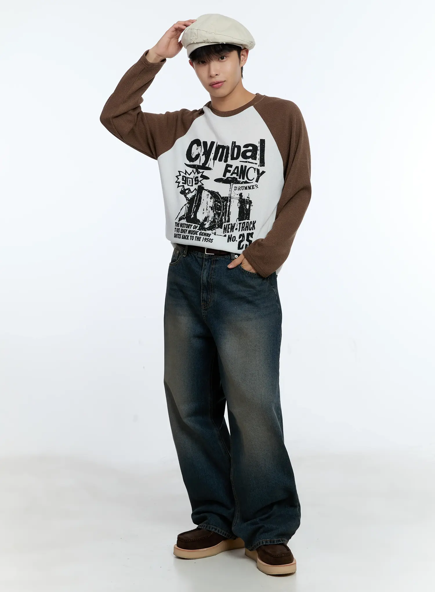 Men's Classic Suede Belt IG519 - Image 3