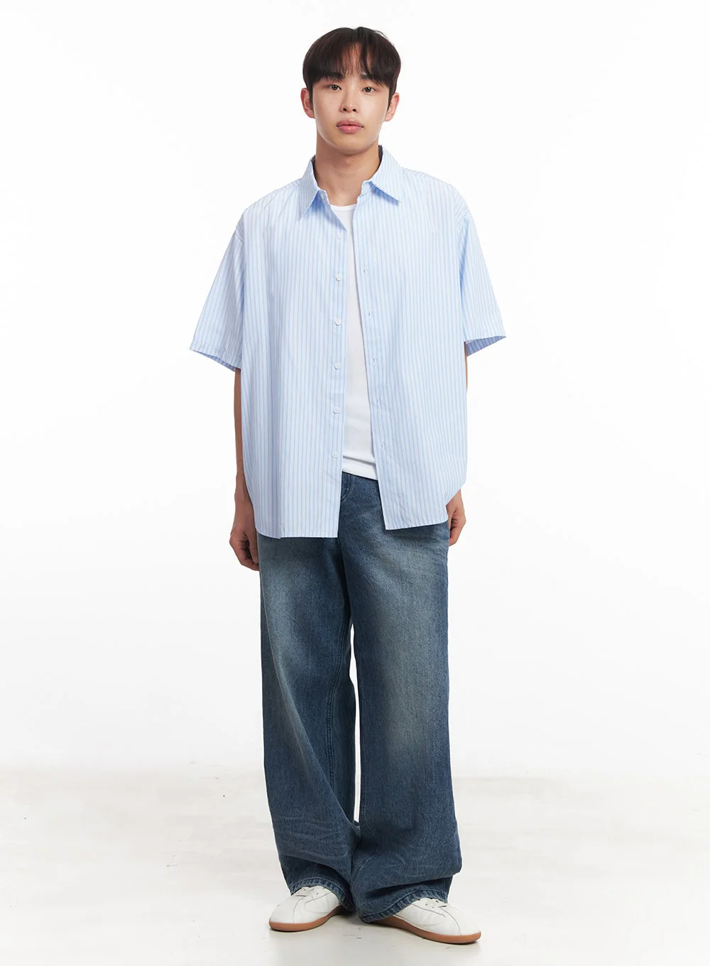 Men's Classic Wide-Fit Jeans IA521 - Image 11