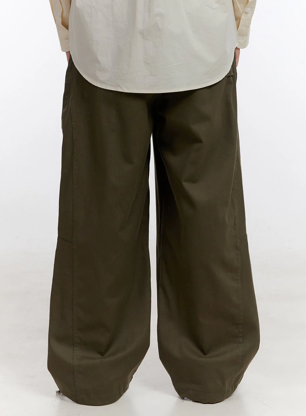 Men's Classic Wide-Fit Slacks Pants IF528 - Image 6