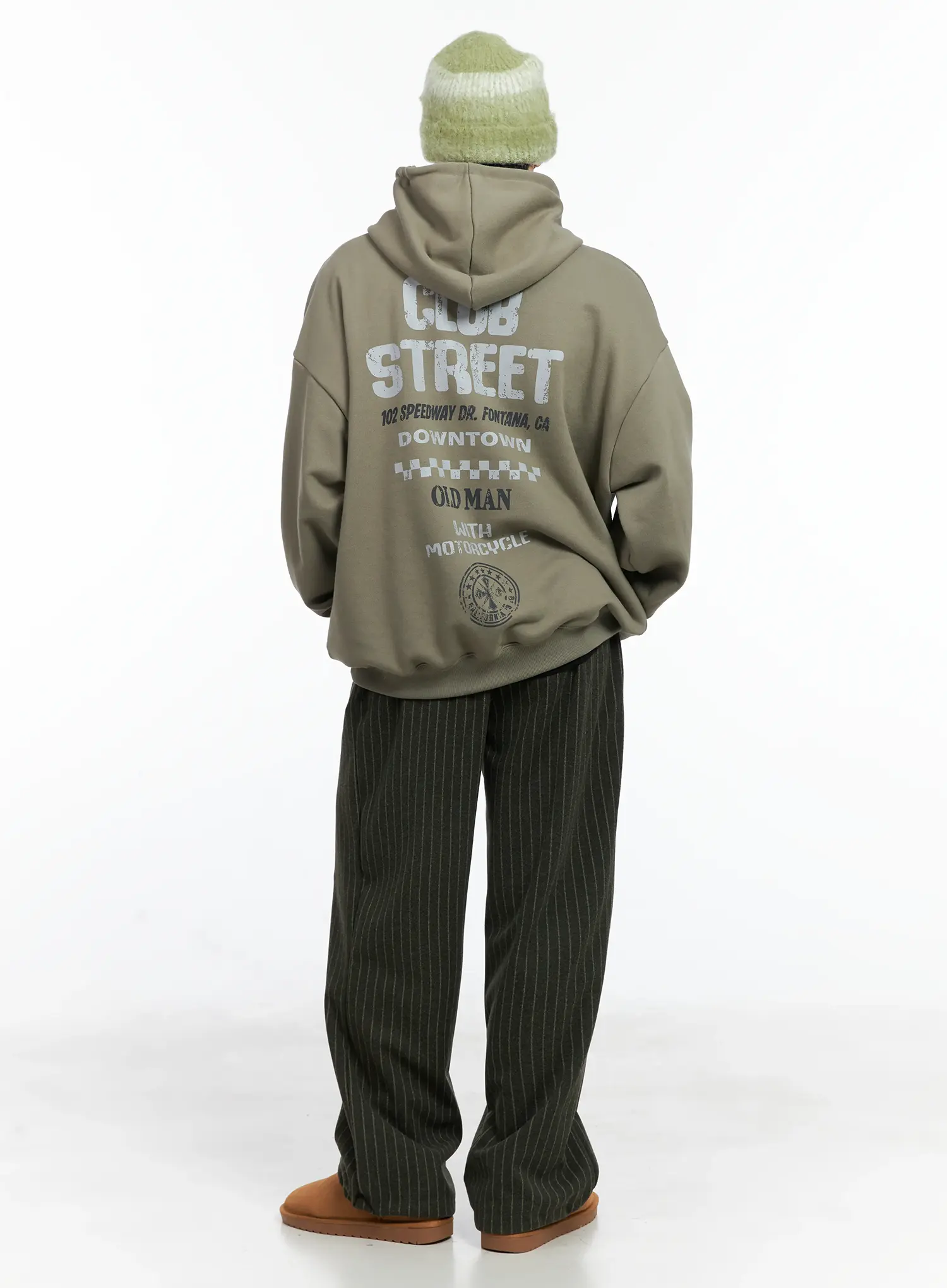Men's Club Street Hoodie IN518 - Image 10
