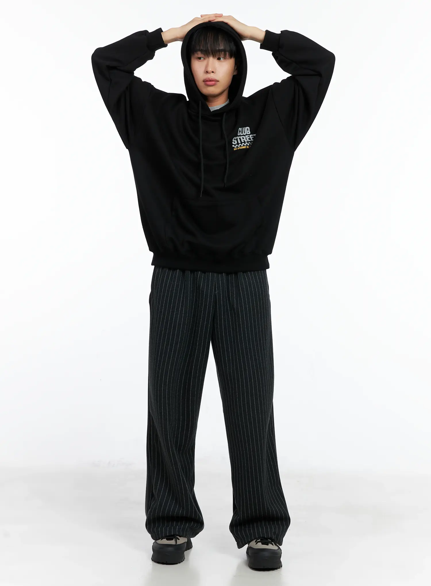 Men's Club Street Hoodie IN518 - Image 12