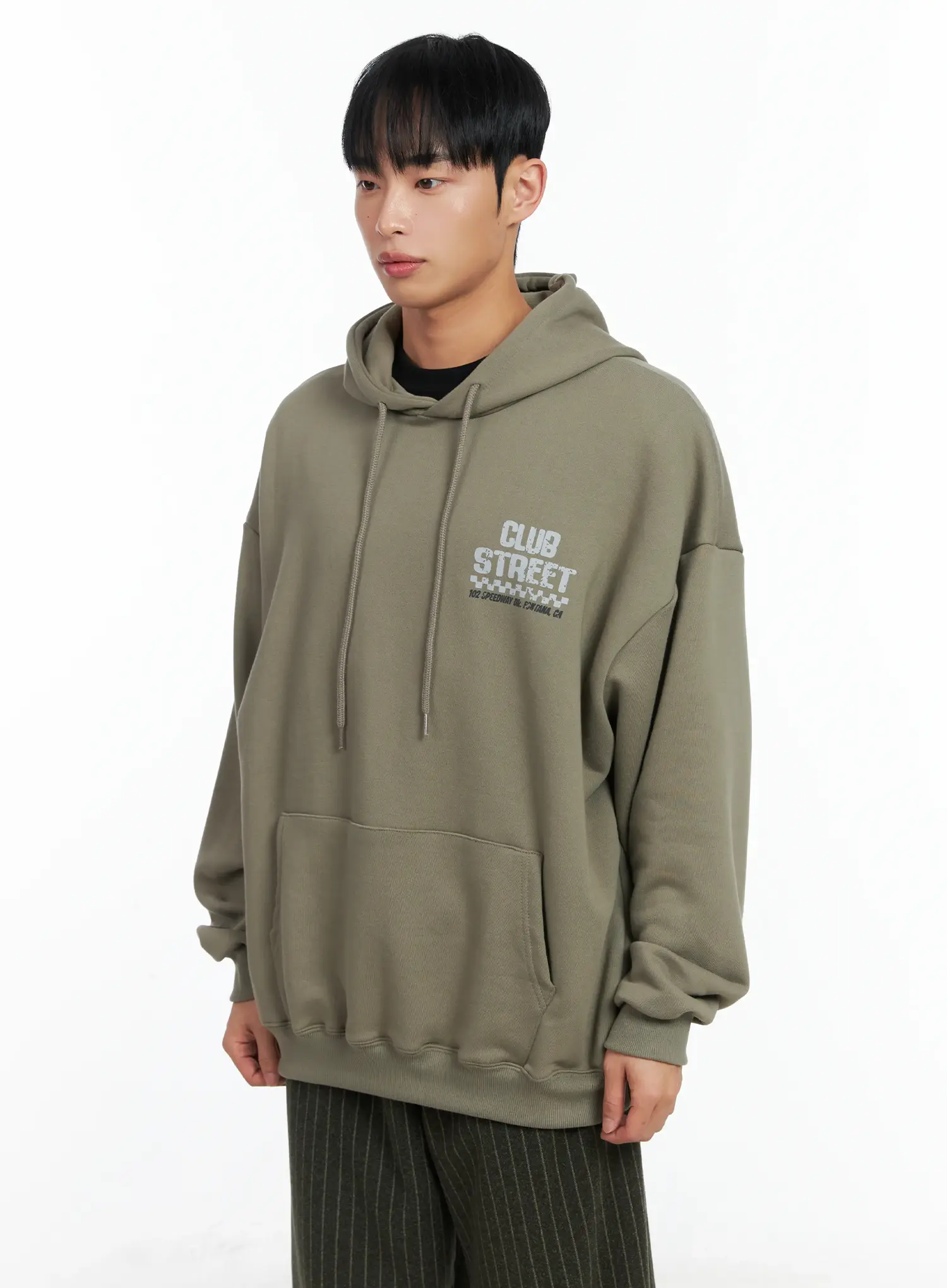 Men's Club Street Hoodie IN518 - Image 4