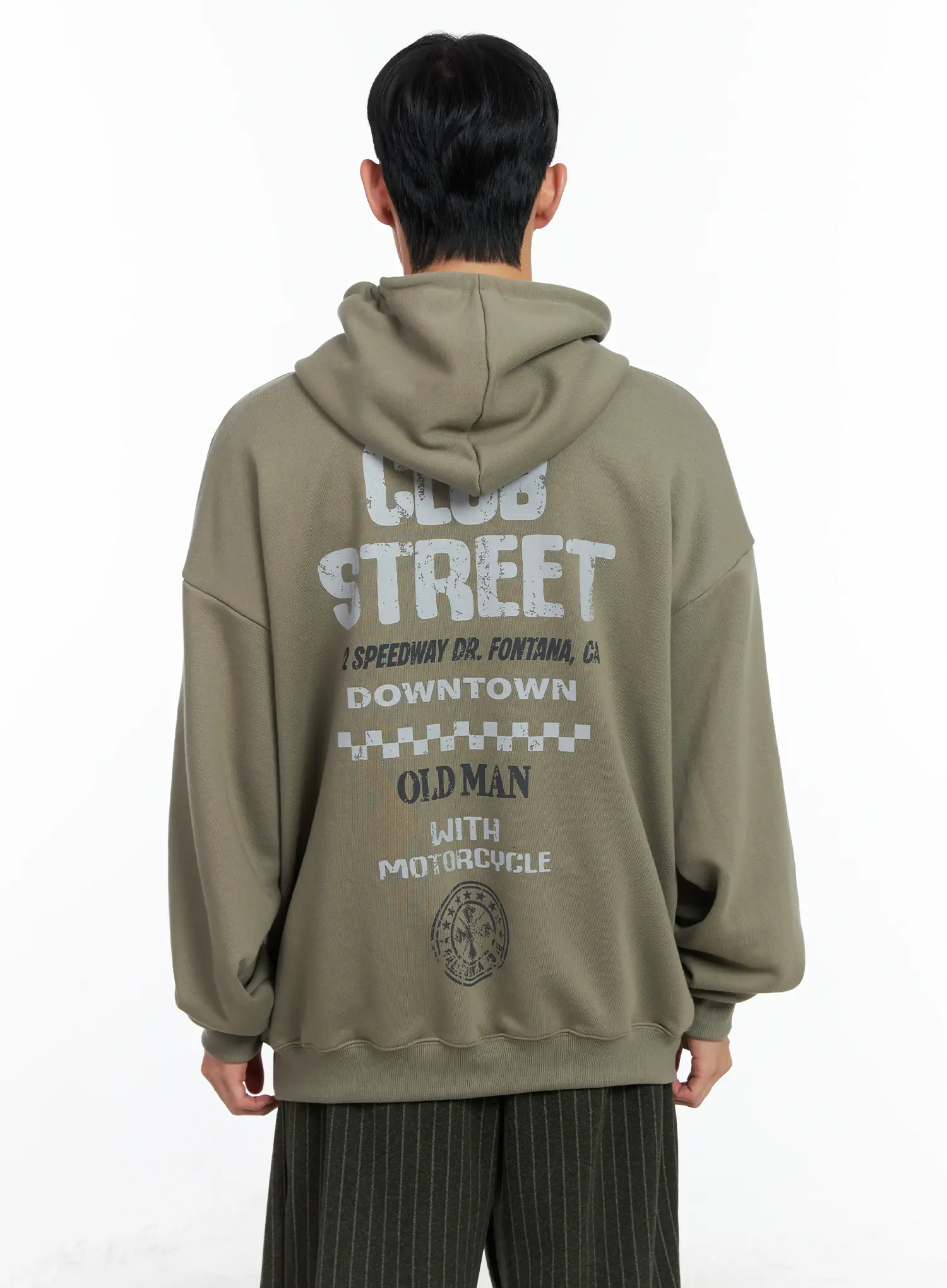 Men's Club Street Hoodie IN518 - Image 5