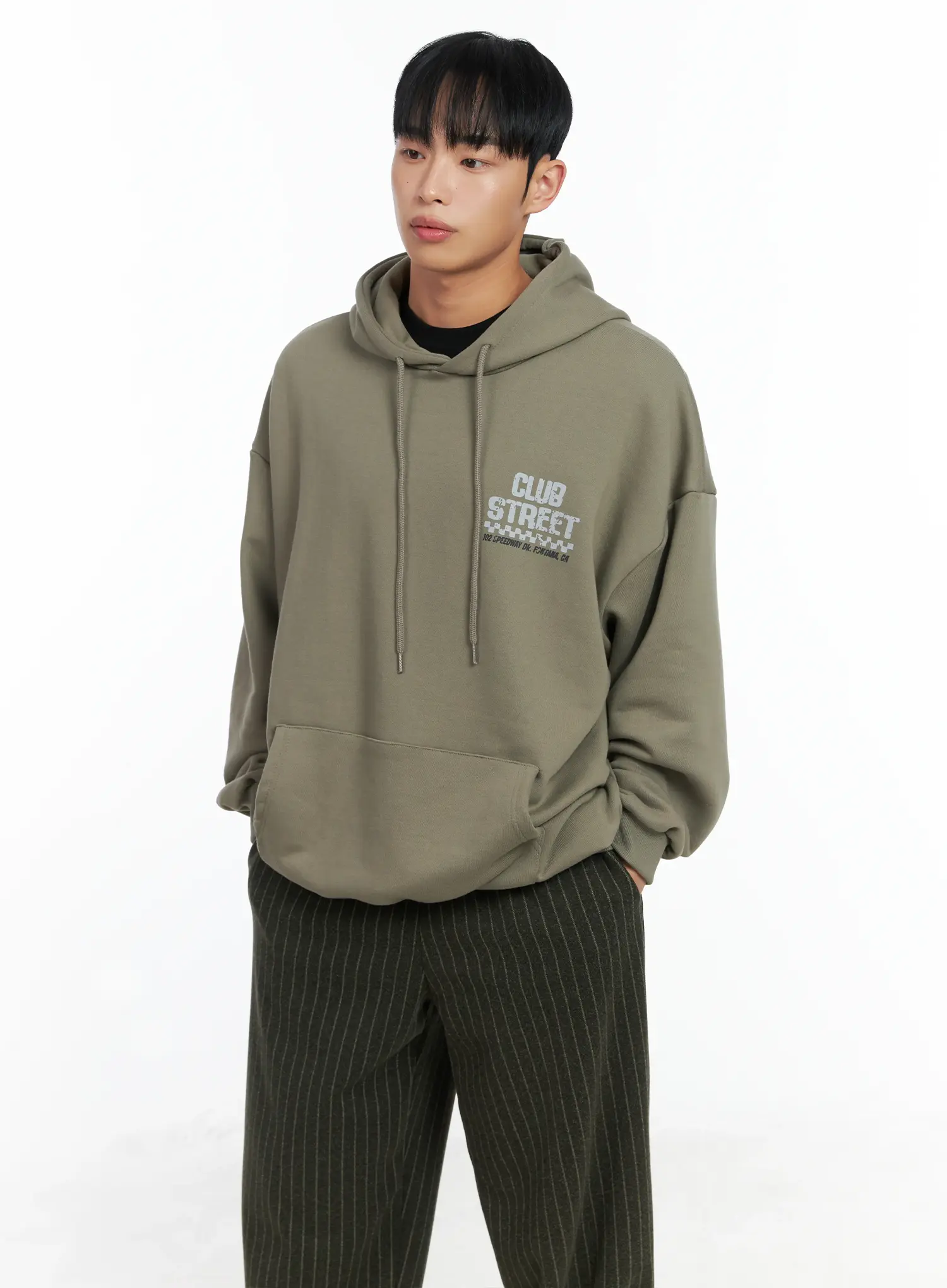 Men's Club Street Hoodie IN518 - Image 7