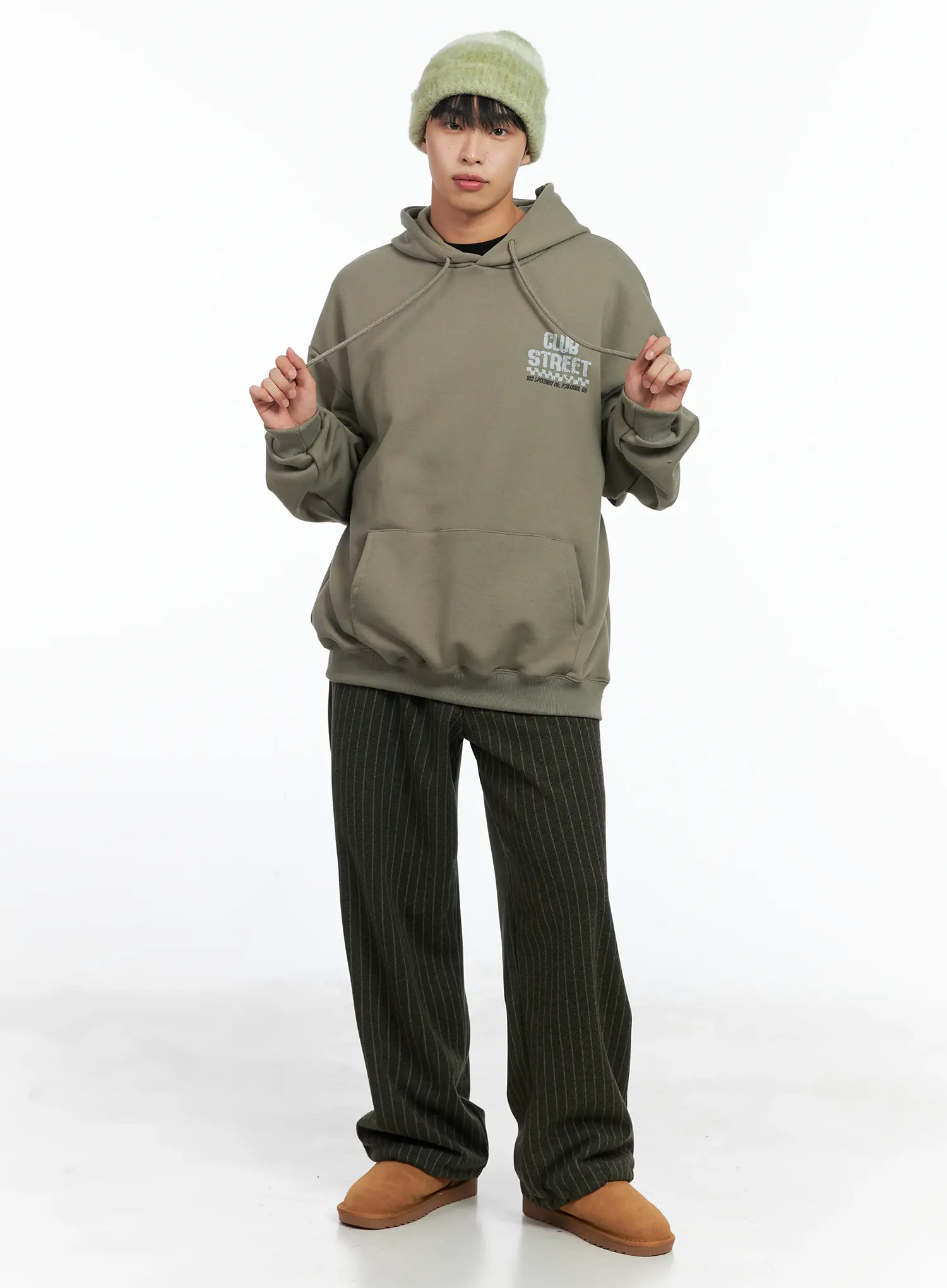 Men's Club Street Hoodie IN518 - Image 9